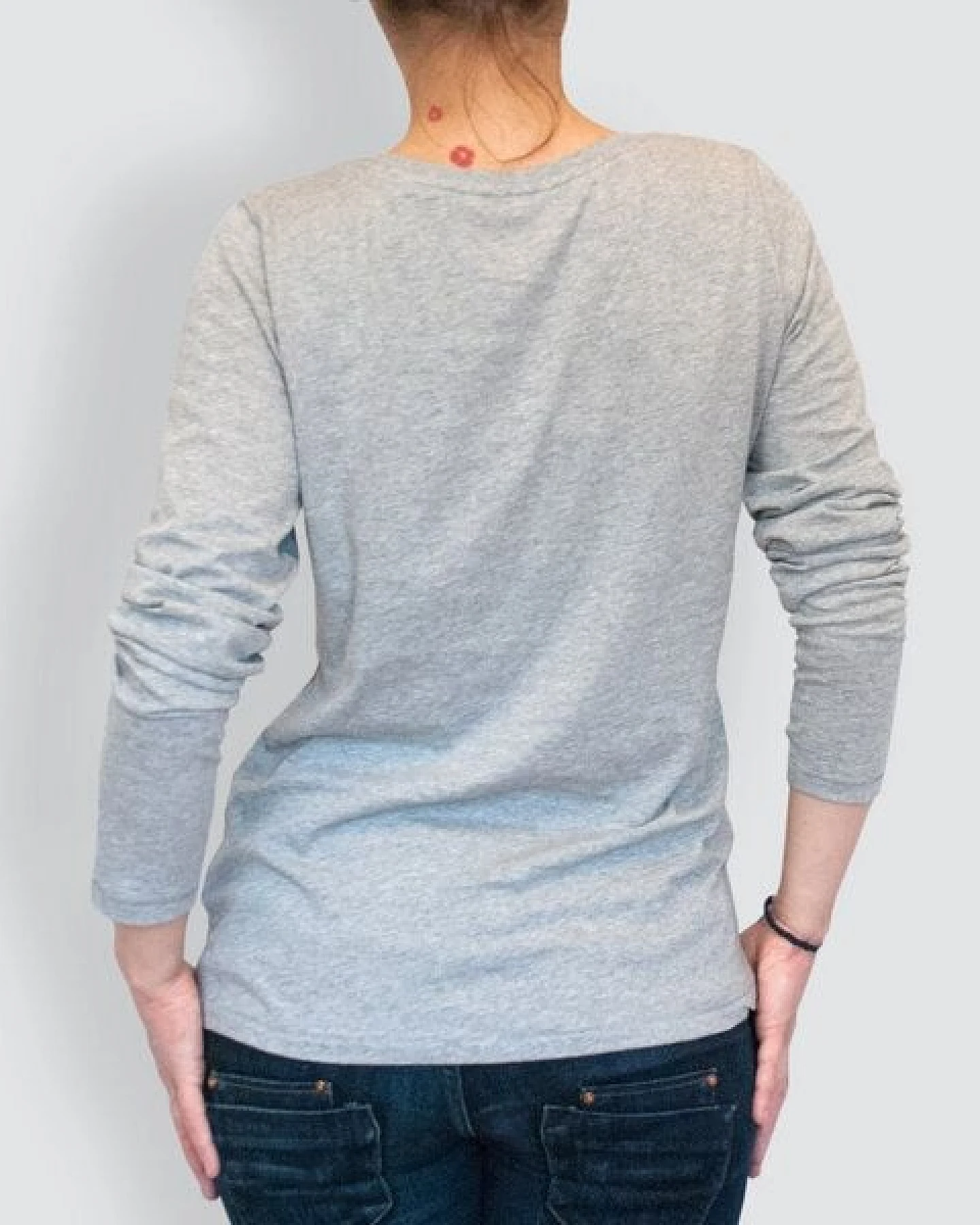 little kiwi Damen Longsleeve, "Kiwis Abenteuer" – Ansicht 3