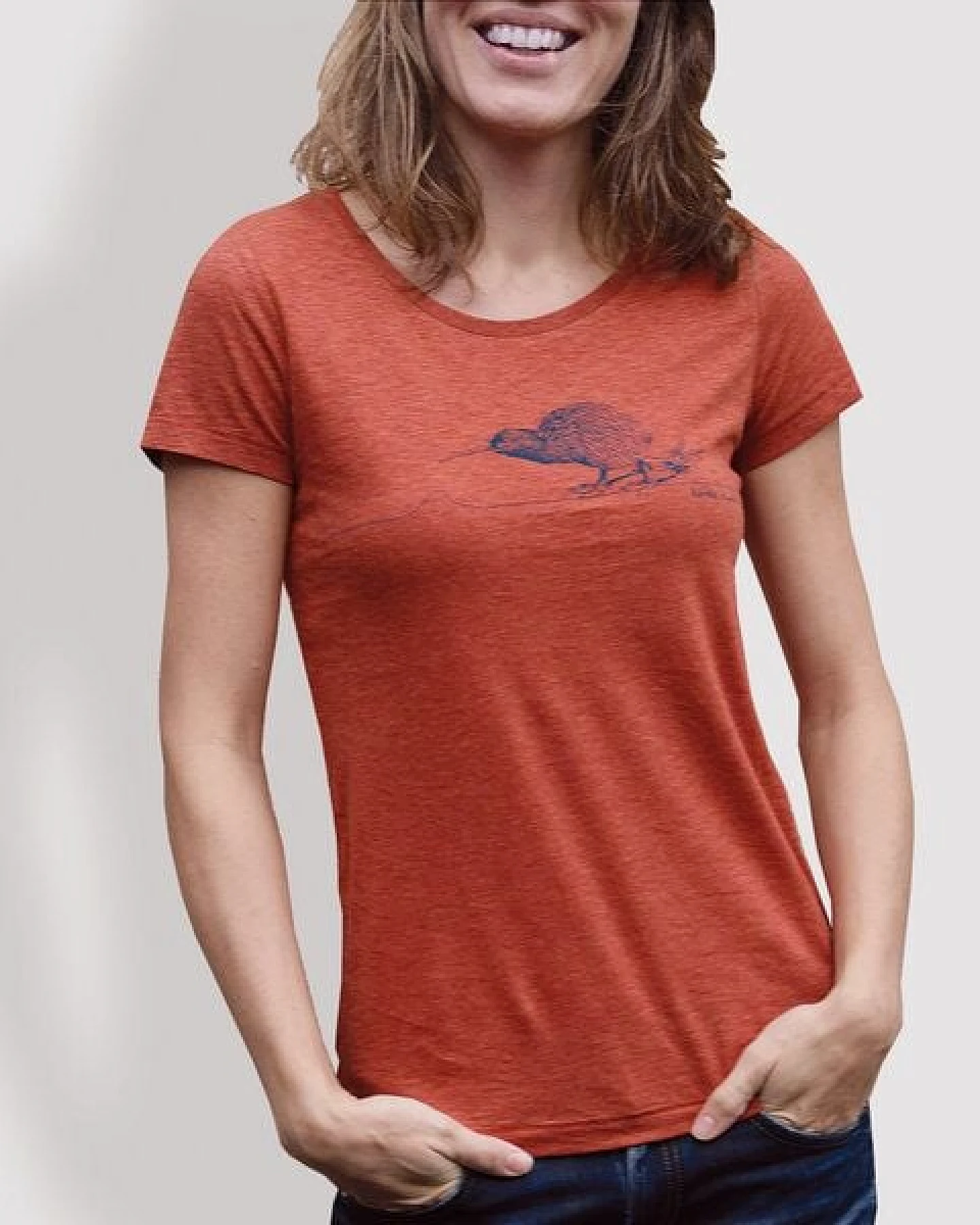 little kiwi Damen T-Shirt, "Kiwi" – Ansicht 4