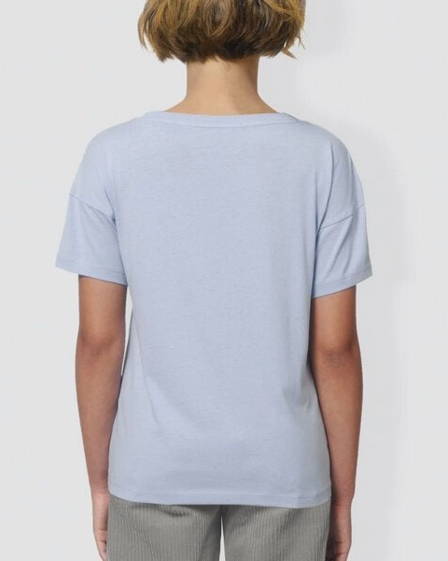 little kiwi Damen T-Shirt, "Kiwi", Blue soul, locker geschnitten – Ansicht 3