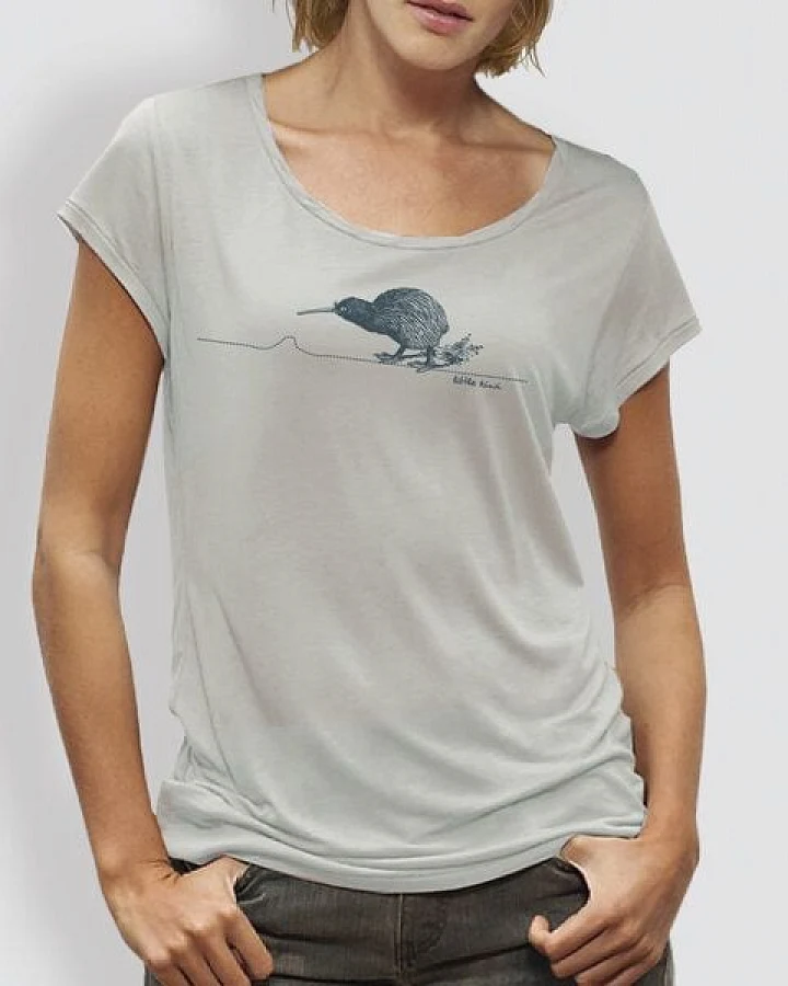 little kiwi Damen T-Shirt, "Kiwi", Opal