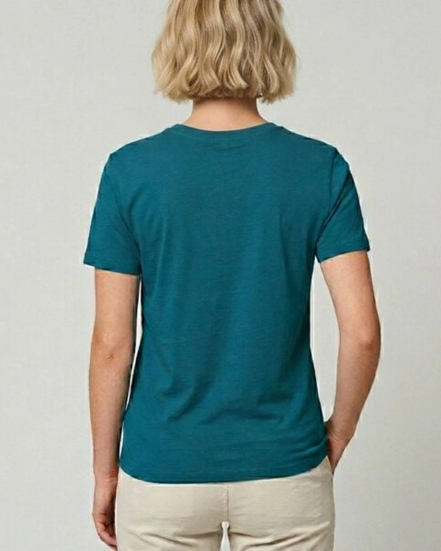 little kiwi Damen T-Shirt, "Ride", Ocean Depth – Ansicht 2