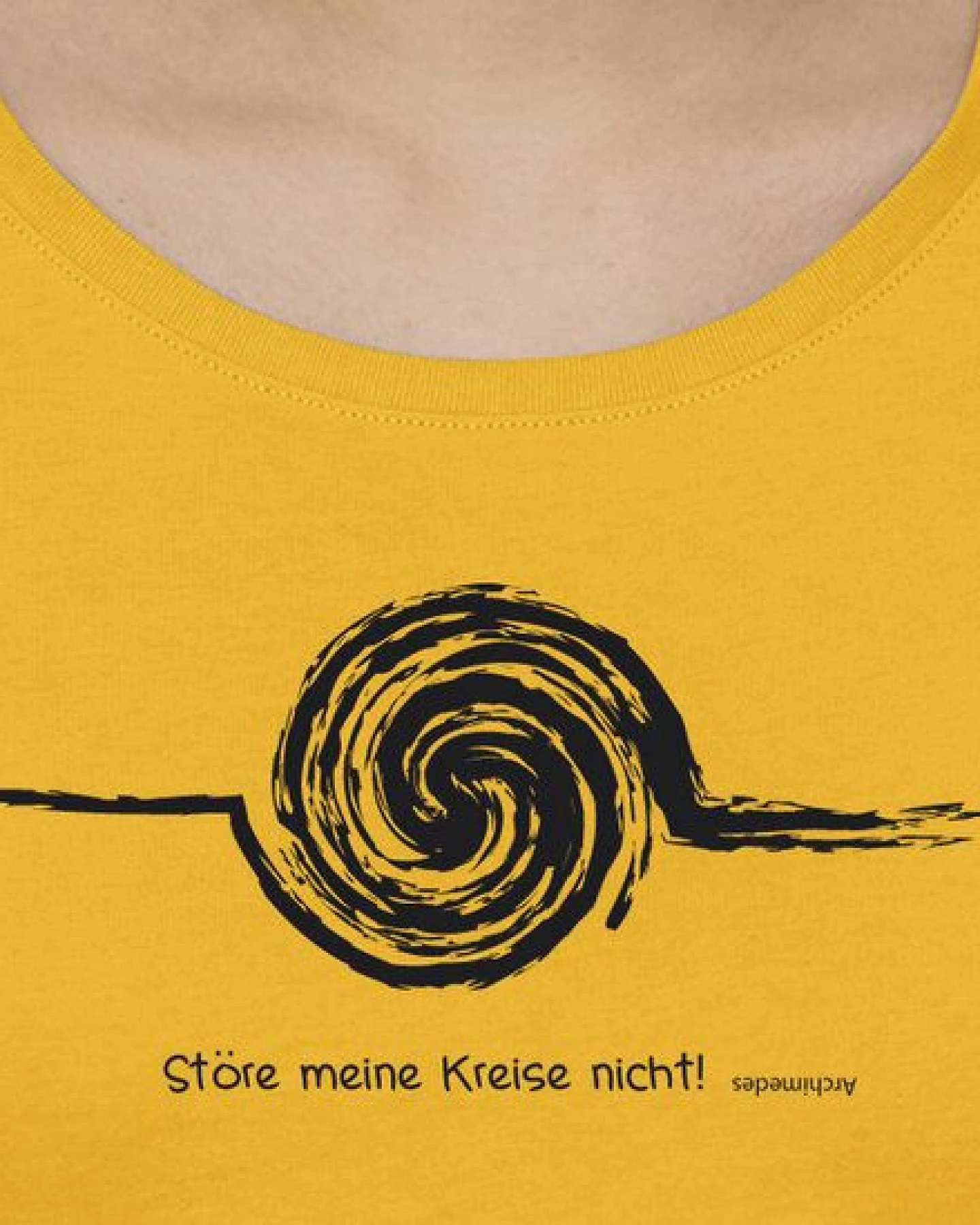 little kiwi Damen T-Shirt, "Störe meine Kreise nicht" – Ansicht 2