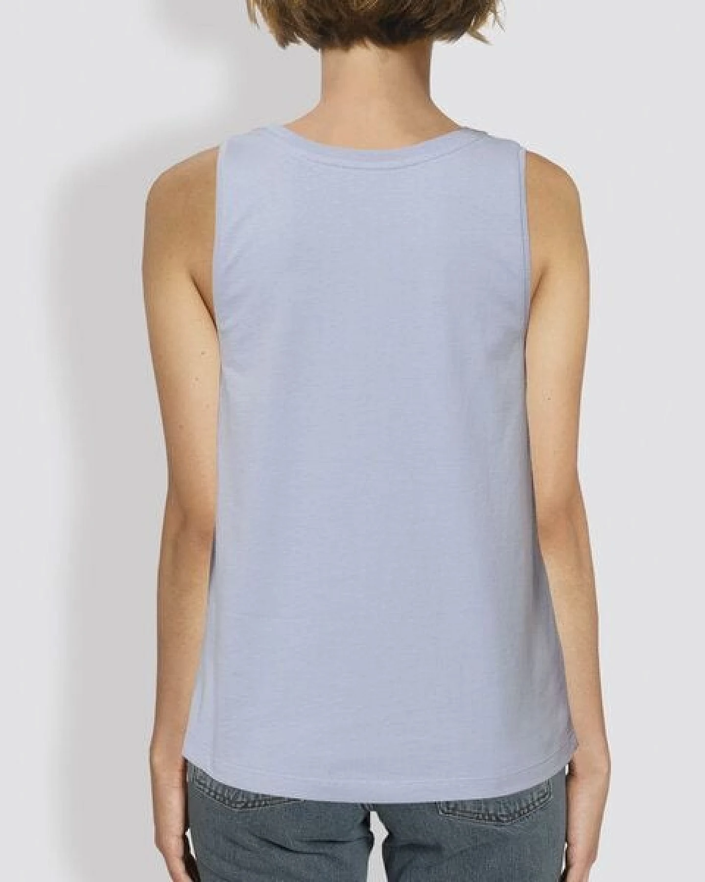 little kiwi Damen Top, "Kiwi", Serene Blue – Ansicht 2