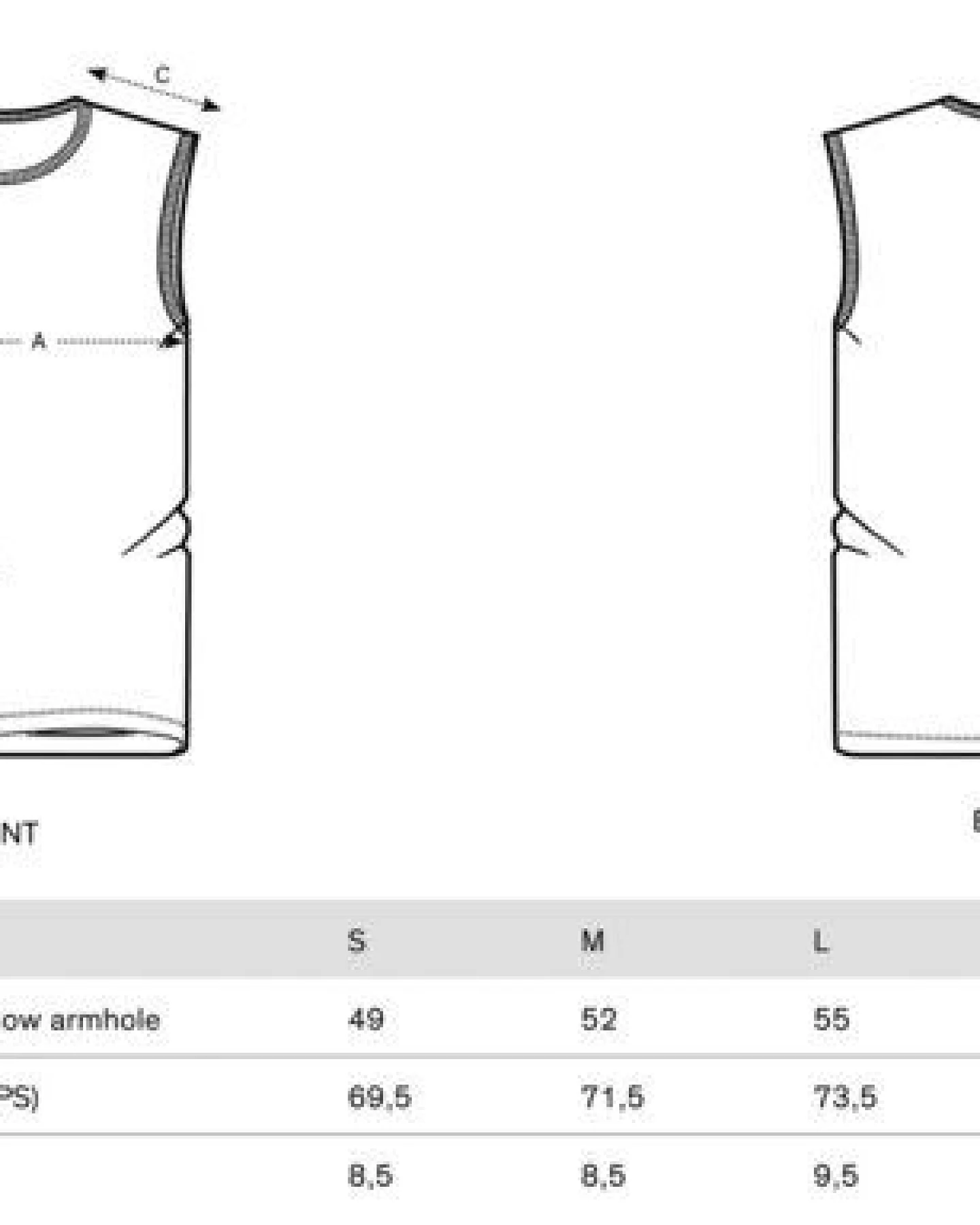 little kiwi Herren T-Shirt ohne Ärmel, „NoWay“, Heather Ash – Ansicht 2