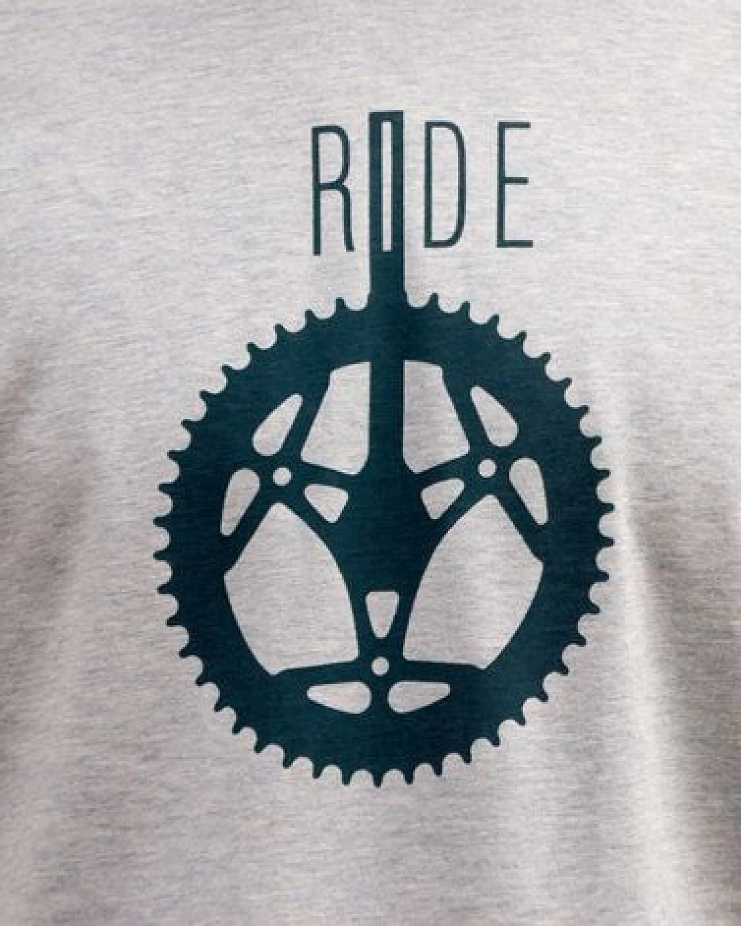 little kiwi Herren T-Shirt, "Ride", Heather Ice Blue – Ansicht 3