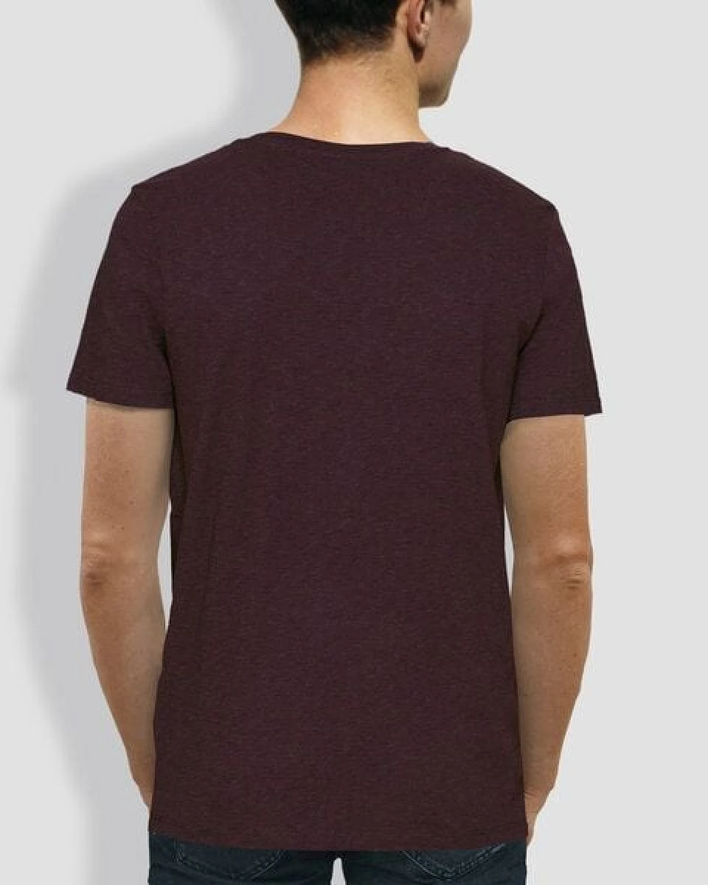 little kiwi Herren T-Shirt, "Skarabäus"", Grape Red – Ansicht 3