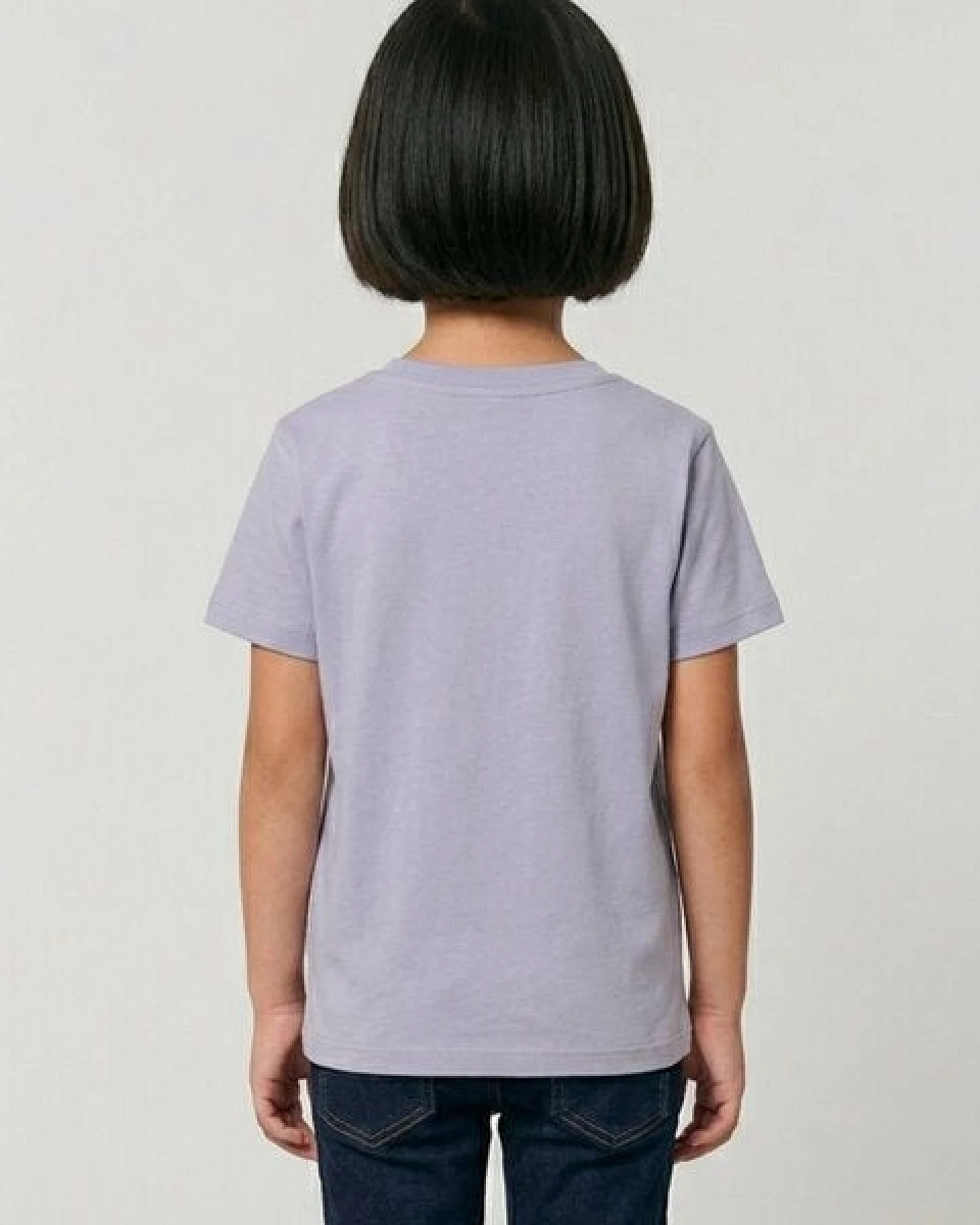 little kiwi Kinder T-Shirt, "Kopfhörer auf", Lavender – Ansicht 2