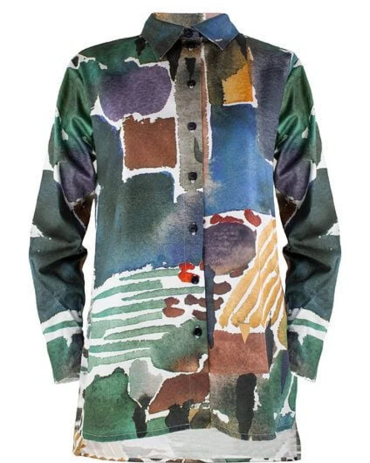 Sophia Schneider-Esleben Unisex Shirt Lui, San Gimignano - Hemd aus Bio-Baumwolle