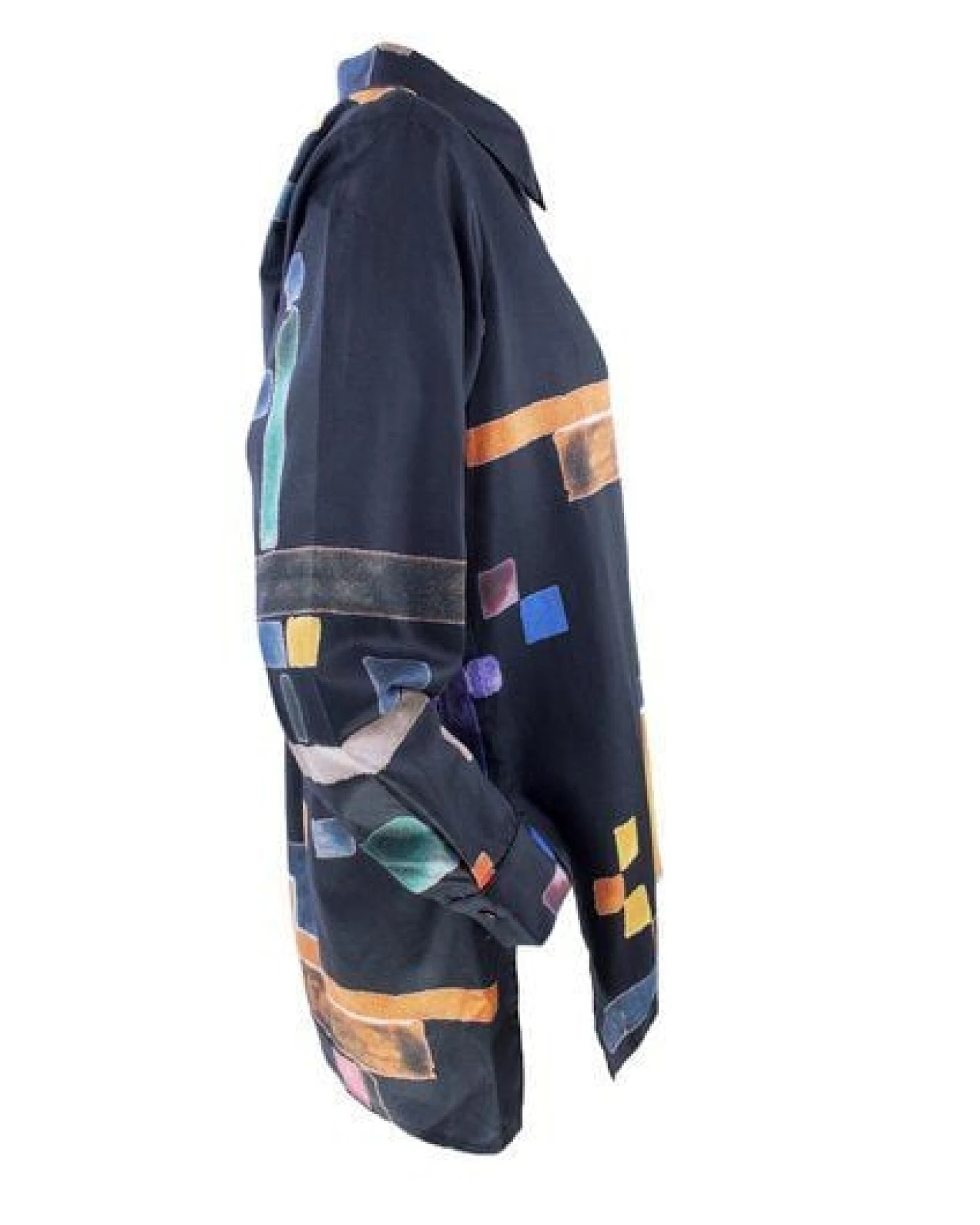 Sophia Schneider-Esleben Unisex Shirt Lui, Triadic - Unisex Hemd Damenhemd und Herrenhemd aus Bio-Baumwolle – Ansicht 2