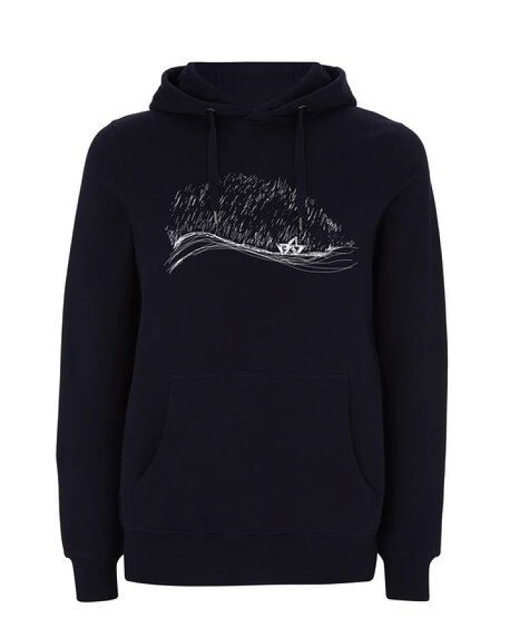 ilovemixtapes Stormy Weather Unisex Hoodie aus Biobaumwolle