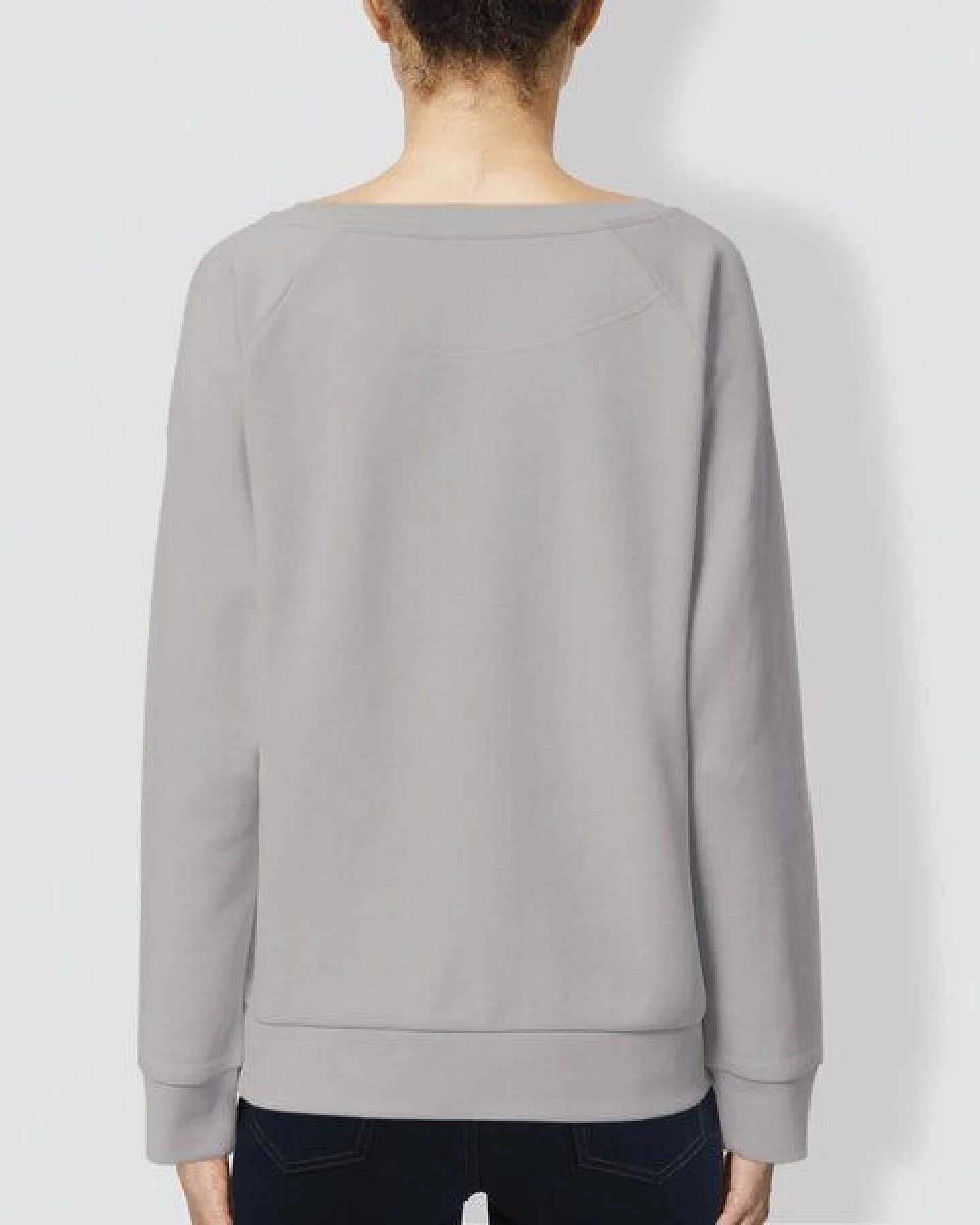 little kiwi Damen Sweater, "Kiwi", Lavender/ Lavagrey – Ansicht 2