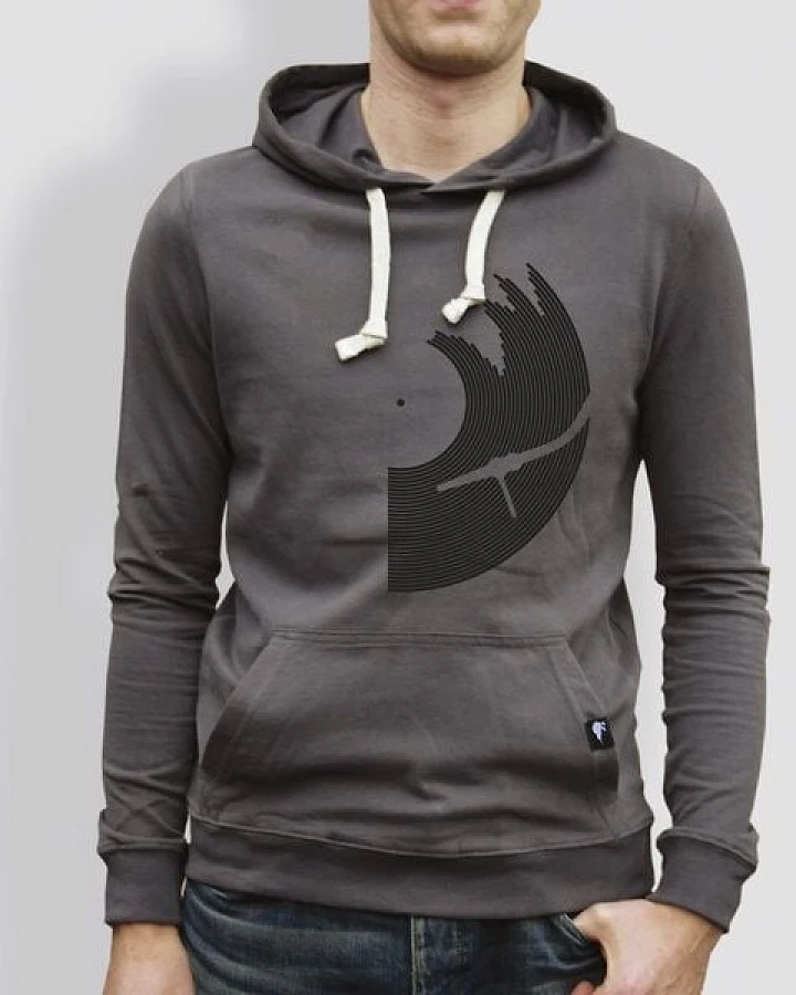 little kiwi Herren Hoodie, "Vinyl"
