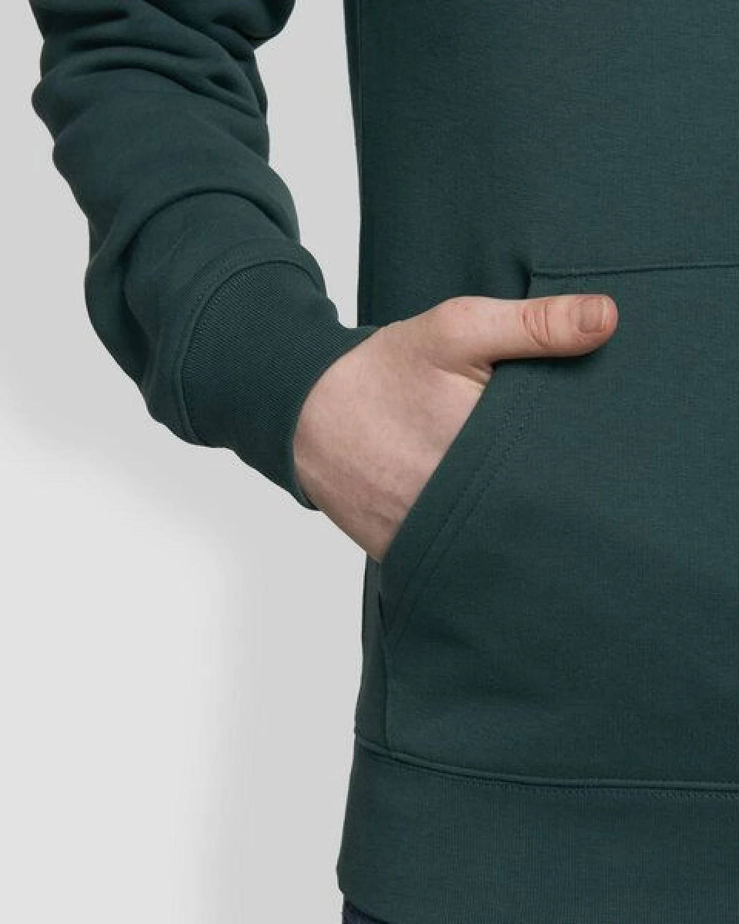 little kiwi Unisex Hoodie, "Bewegung", Glazed Green – Ansicht 2