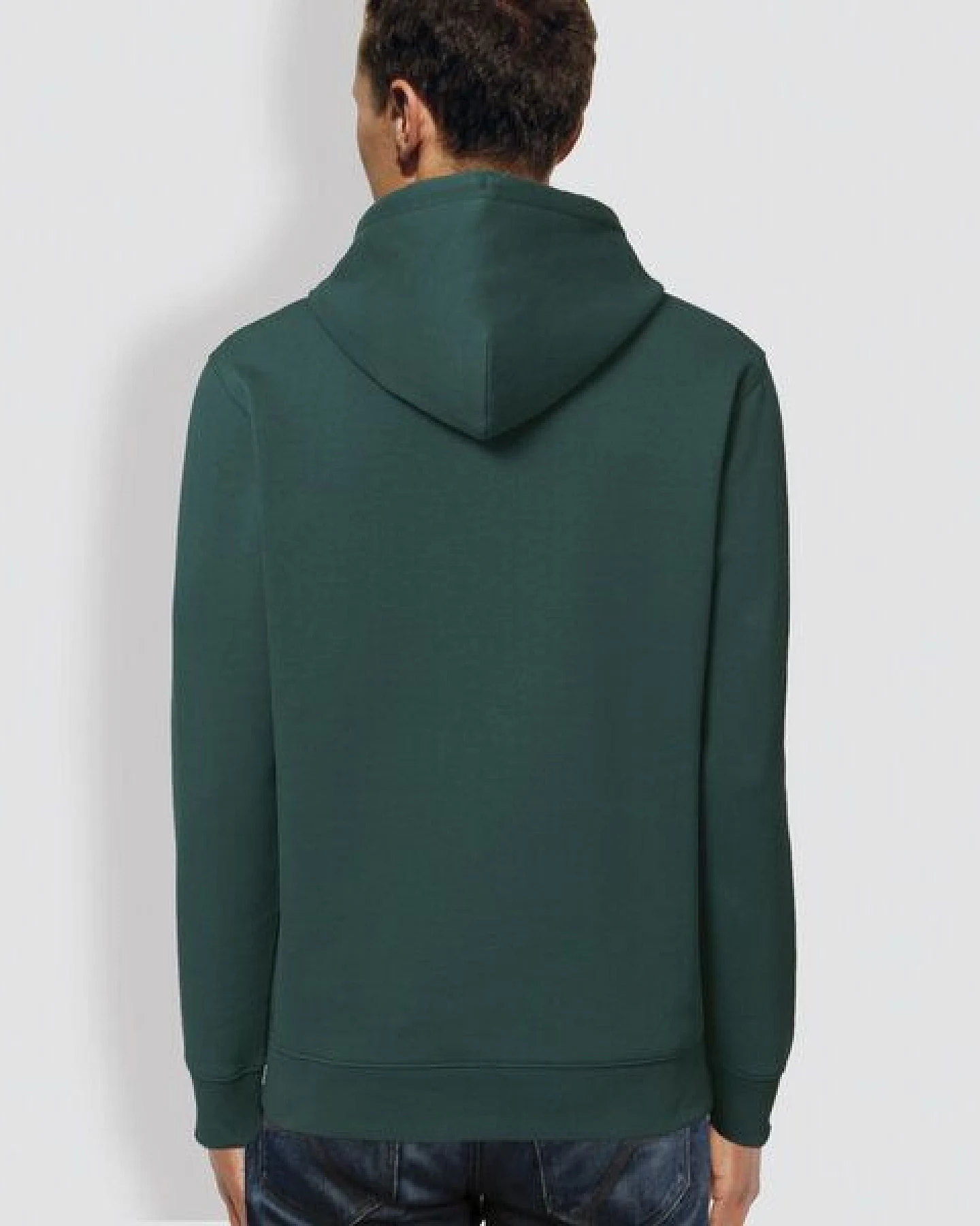 little kiwi Unisex Hoodie, "Bewegung", Glazed Green – Ansicht 4