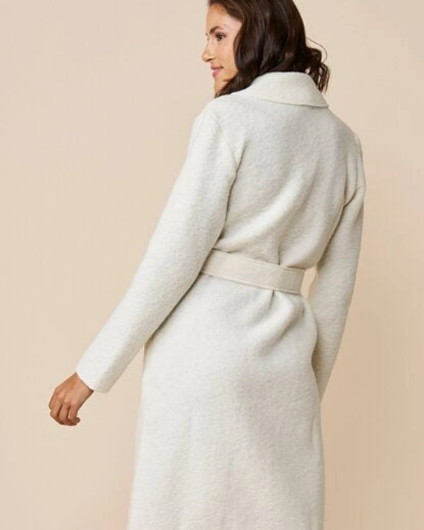LANA Organic Longjacke aus Wollfilz, Modell Dunja – Ansicht 4