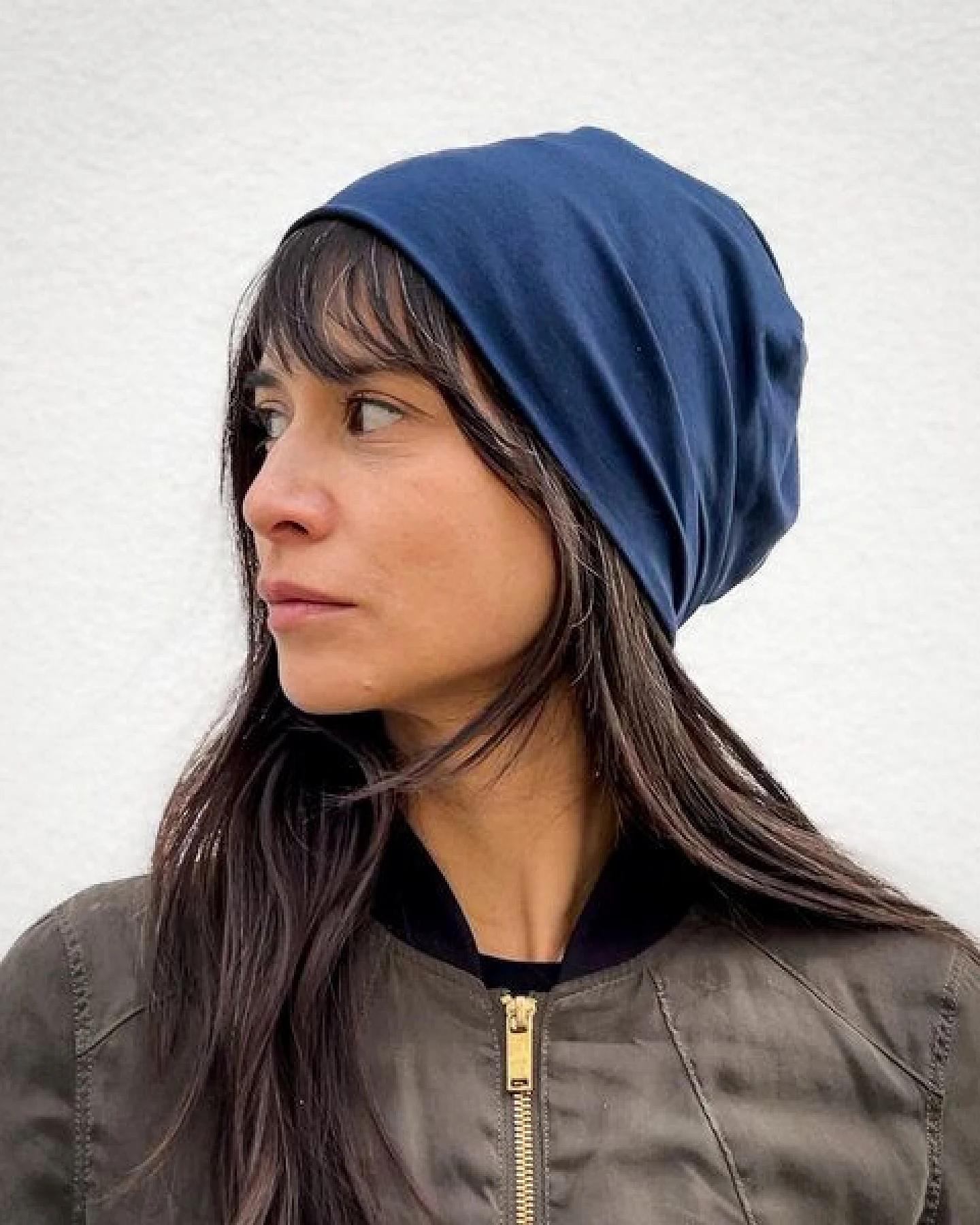 Liebe Deinen Planeten Bio Beanie in 3 Größen Herren & Damen in vielen Farben bequeme Jersey Mütze aus Bio Baumwollmix – Ansicht 3