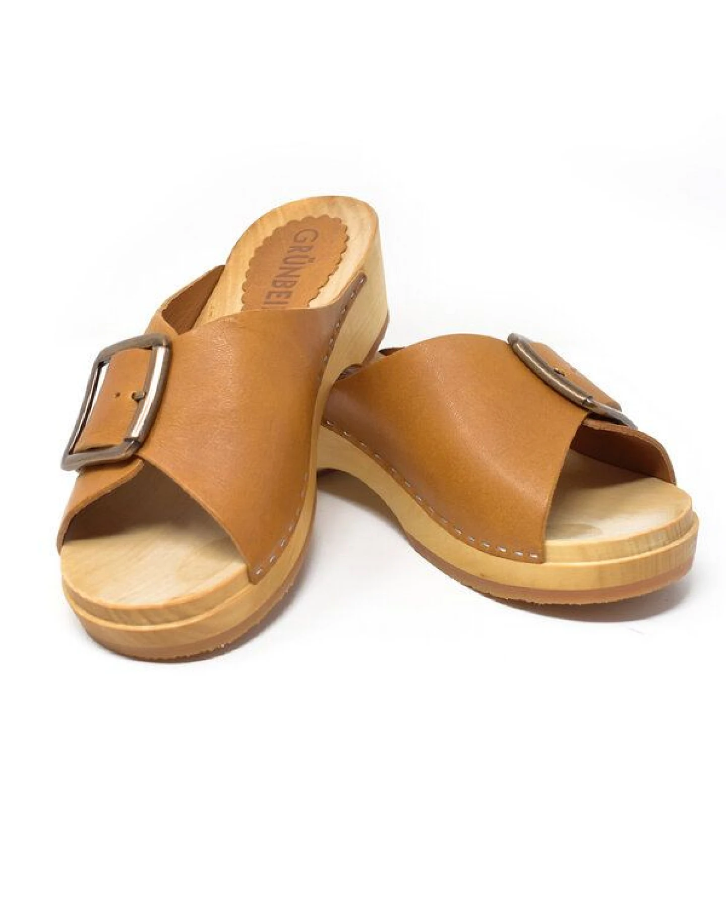 Grünbein Shoes Grünbein Holzclog-Pantolette Banu – Ansicht 3