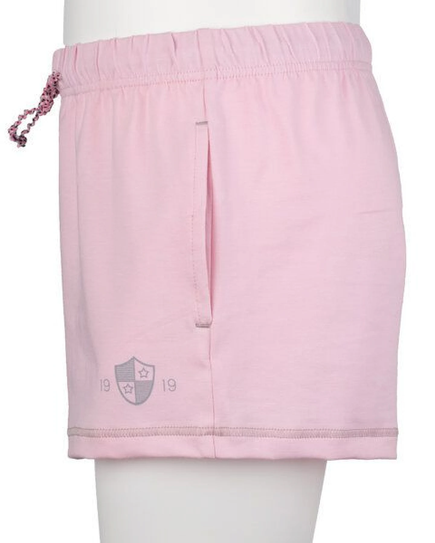 Haasis Bodywear Mädchen Short kurz mit Seitentaschen und Motivdruck, Single Jersey mit Elasthan, reine Bio Baumwolle, GOTS zertifiziert, Made in Europe – Ansicht 2