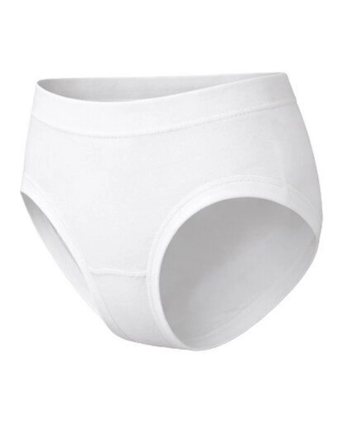 Haasis Bodywear Damen Hüftslip m. Börtchen, 3er Pack, Bio Baumwolle – Ansicht 3