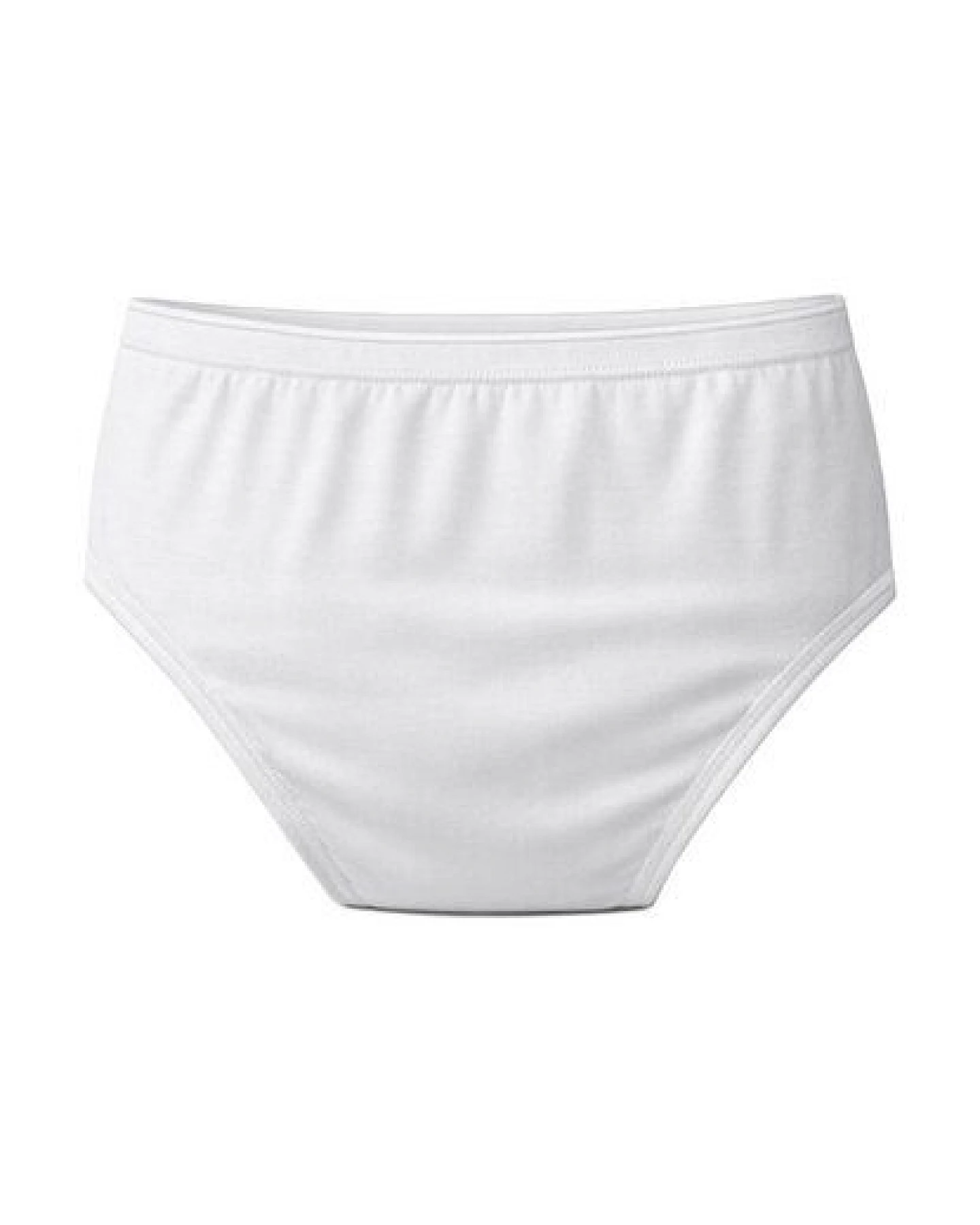 Haasis Bodywear Damen Maxi Slip m. Glanzgummi, 3er Pack, Bio Baumwolle – Ansicht 4