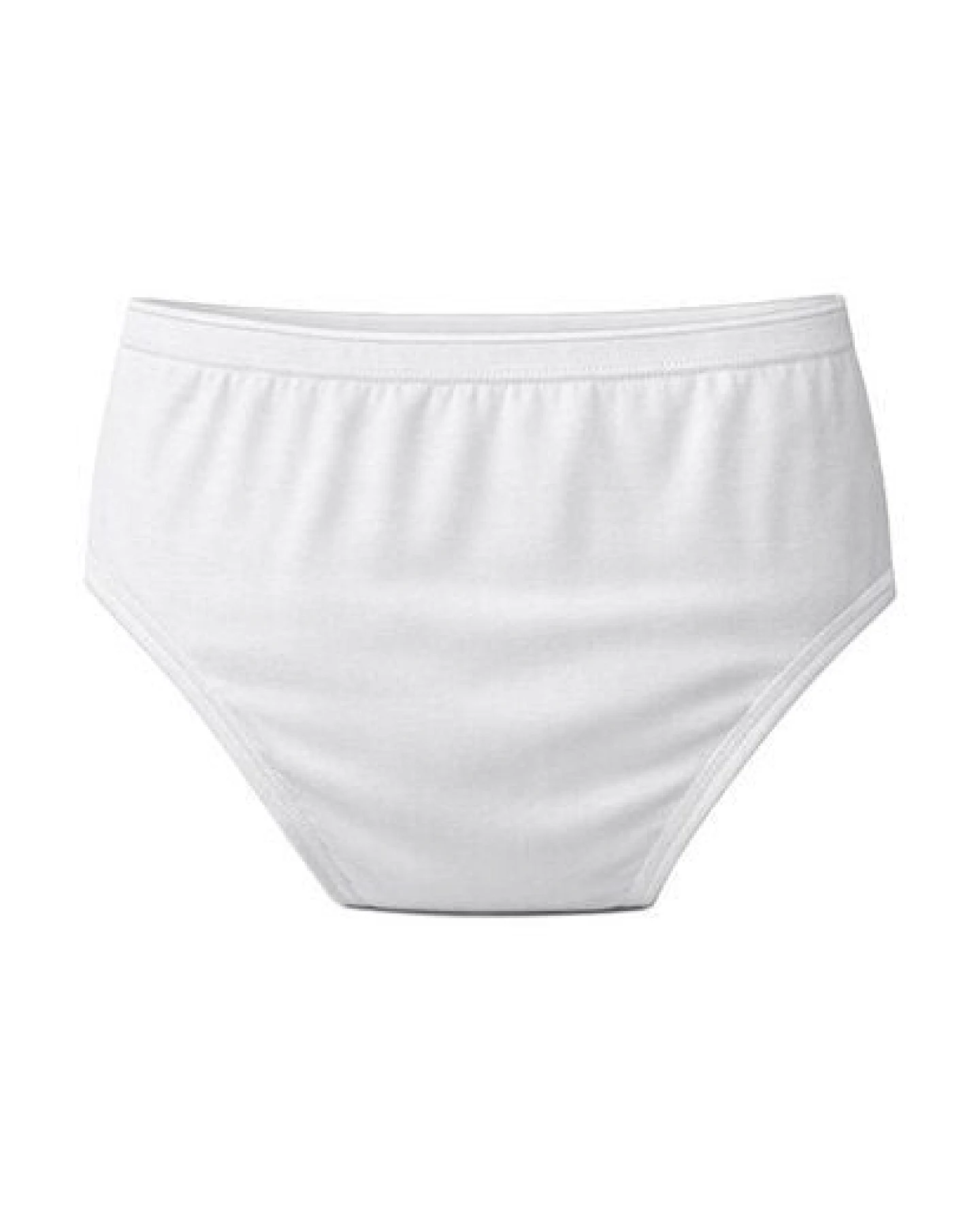 Haasis Bodywear Damen Maxi Slip m. Glanzgummi, 3er Pack, Bio Baumwolle – Ansicht 4
