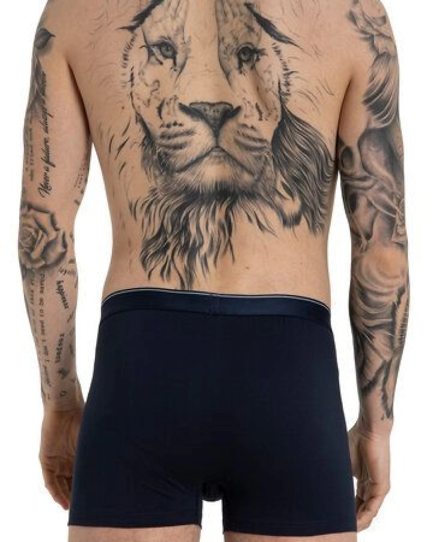 Haasis Bodywear Herren Pants 2er Pack ohne Eingriff, Single Jersey,Webgummibund – Ansicht 3