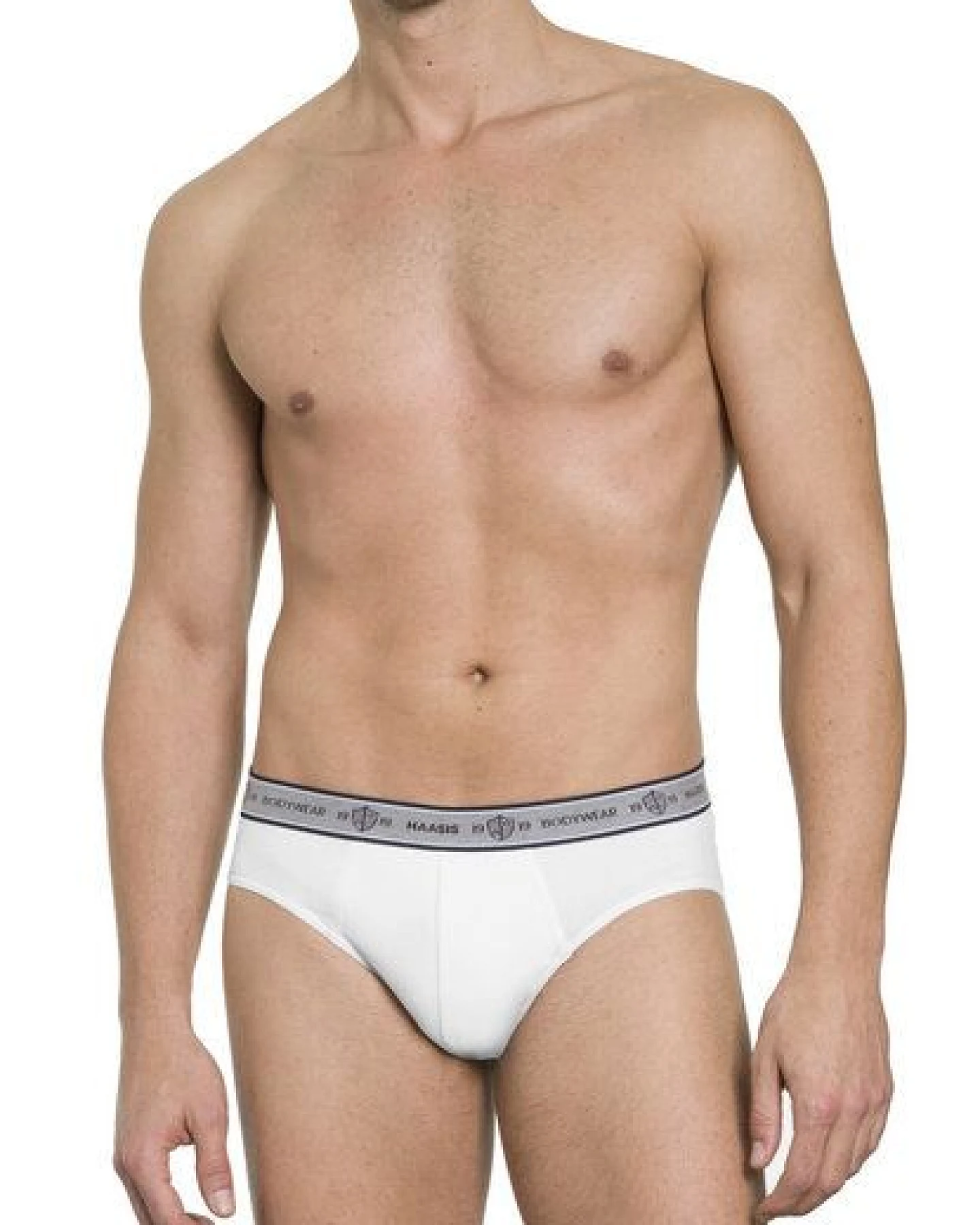Haasis Bodywear Herren Slip ohne Eingriff Single Jersey 3er Pack,Bio Baumwolle/Elasthan – Ansicht 3