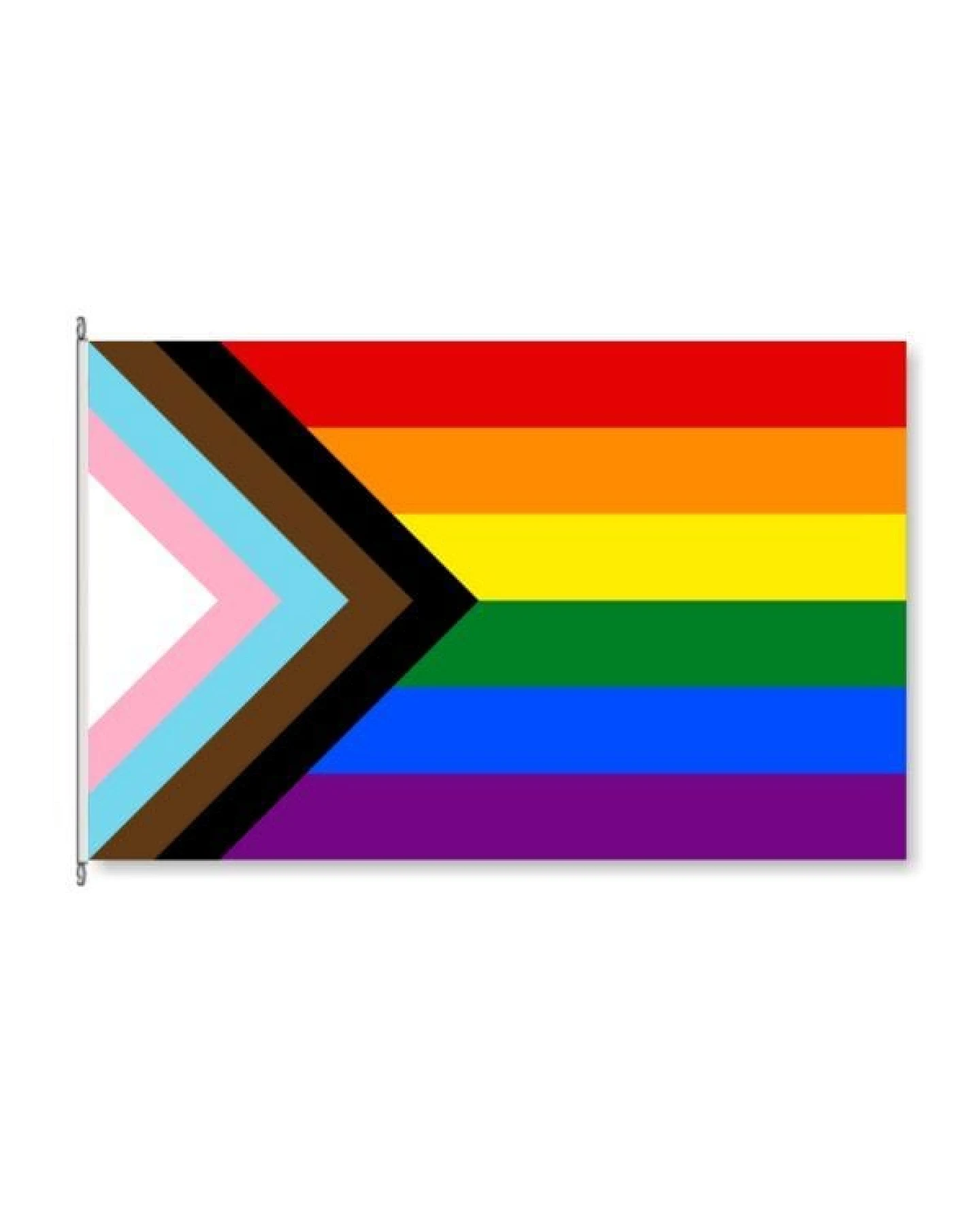 roots of compassion Fahne Progress Pride - Regenbogenfahne, Flagge, LGBTQA, queer – Ansicht 3
