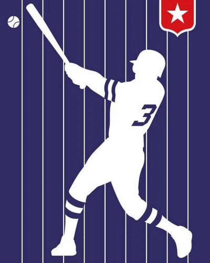 Photocircle Poster / Leinwandbild - Baseball