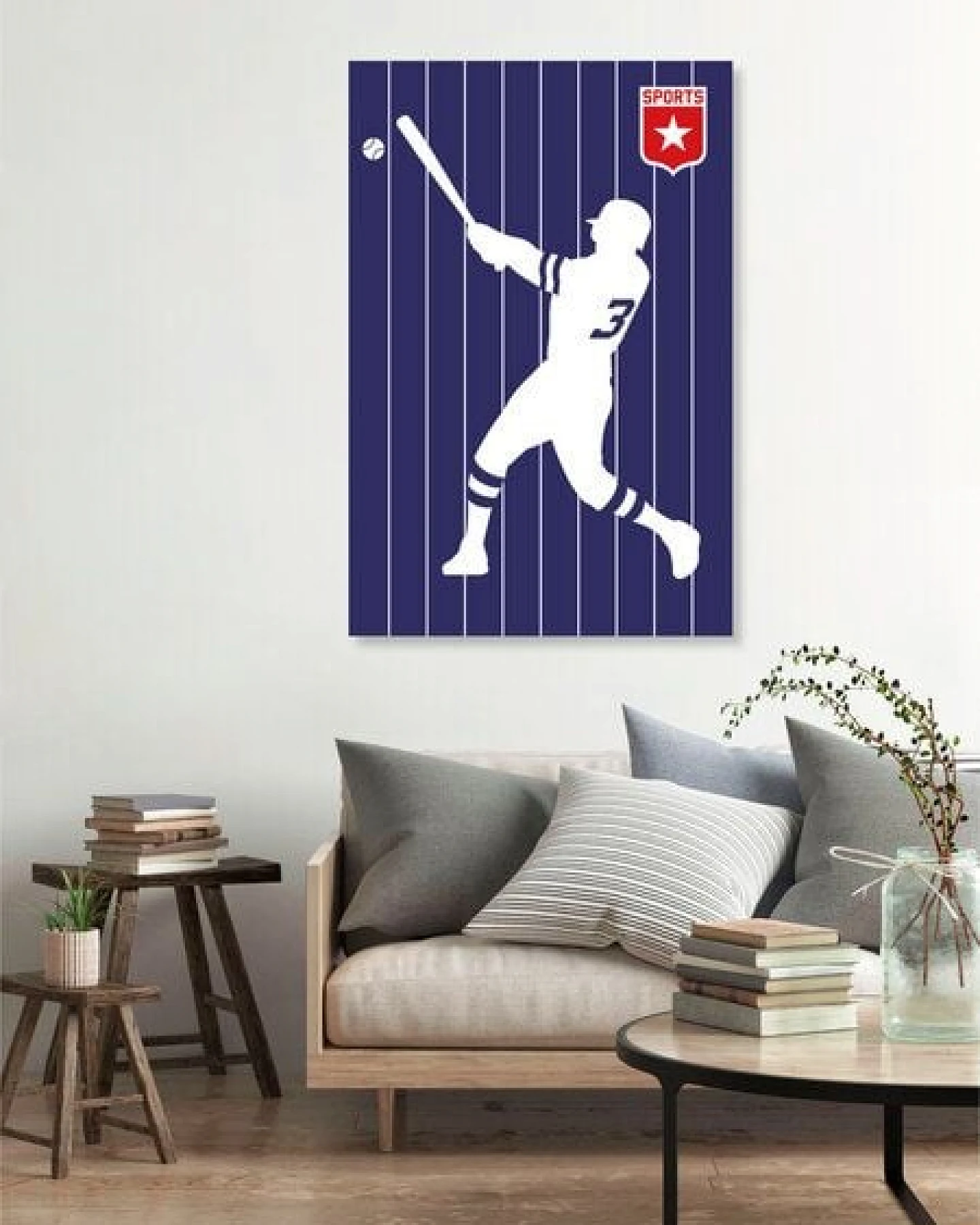Photocircle Poster / Leinwandbild - Baseball – Ansicht 2