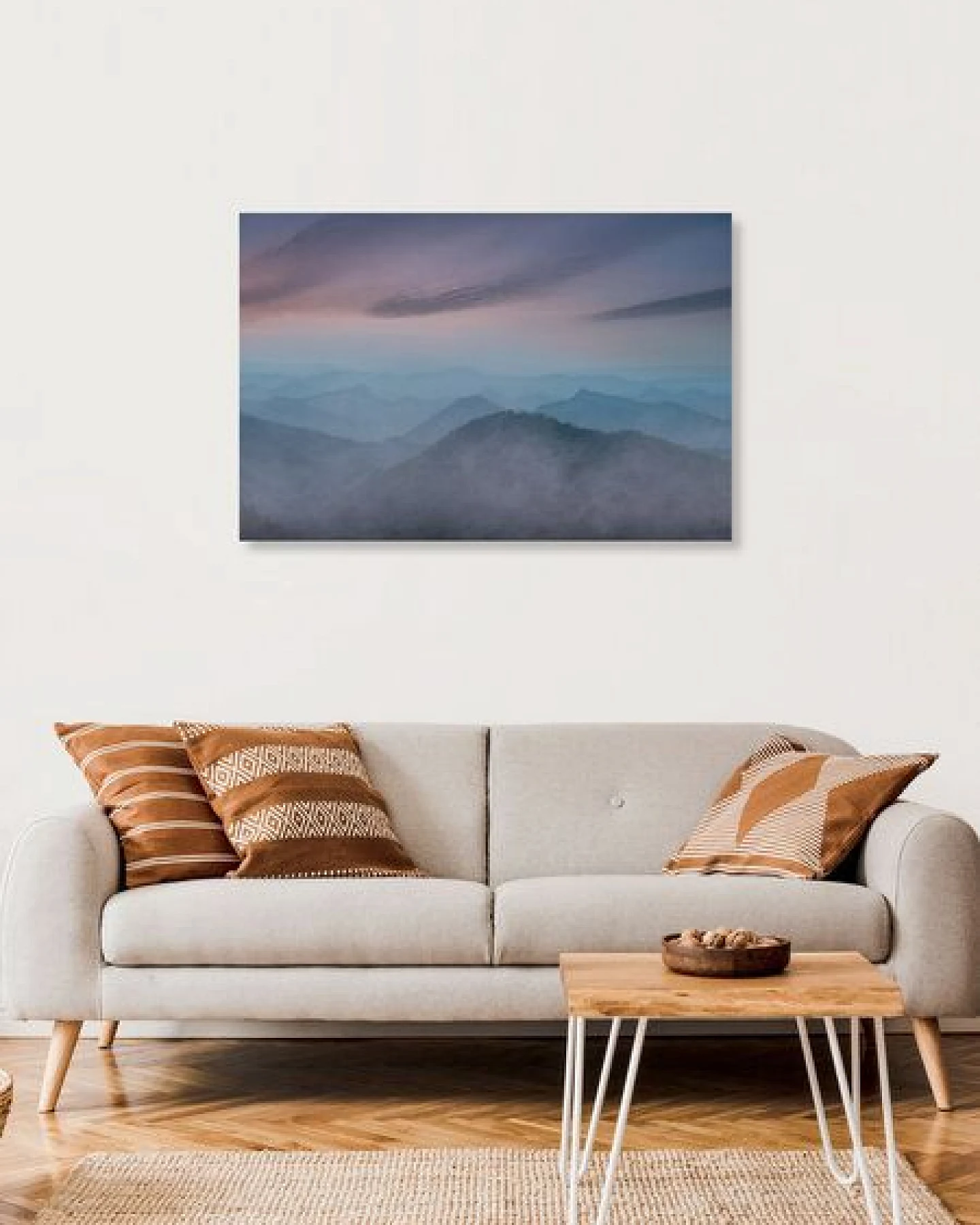 Photocircle Poster / Leinwandbild - Blue Hour in Moganshan – Ansicht 2