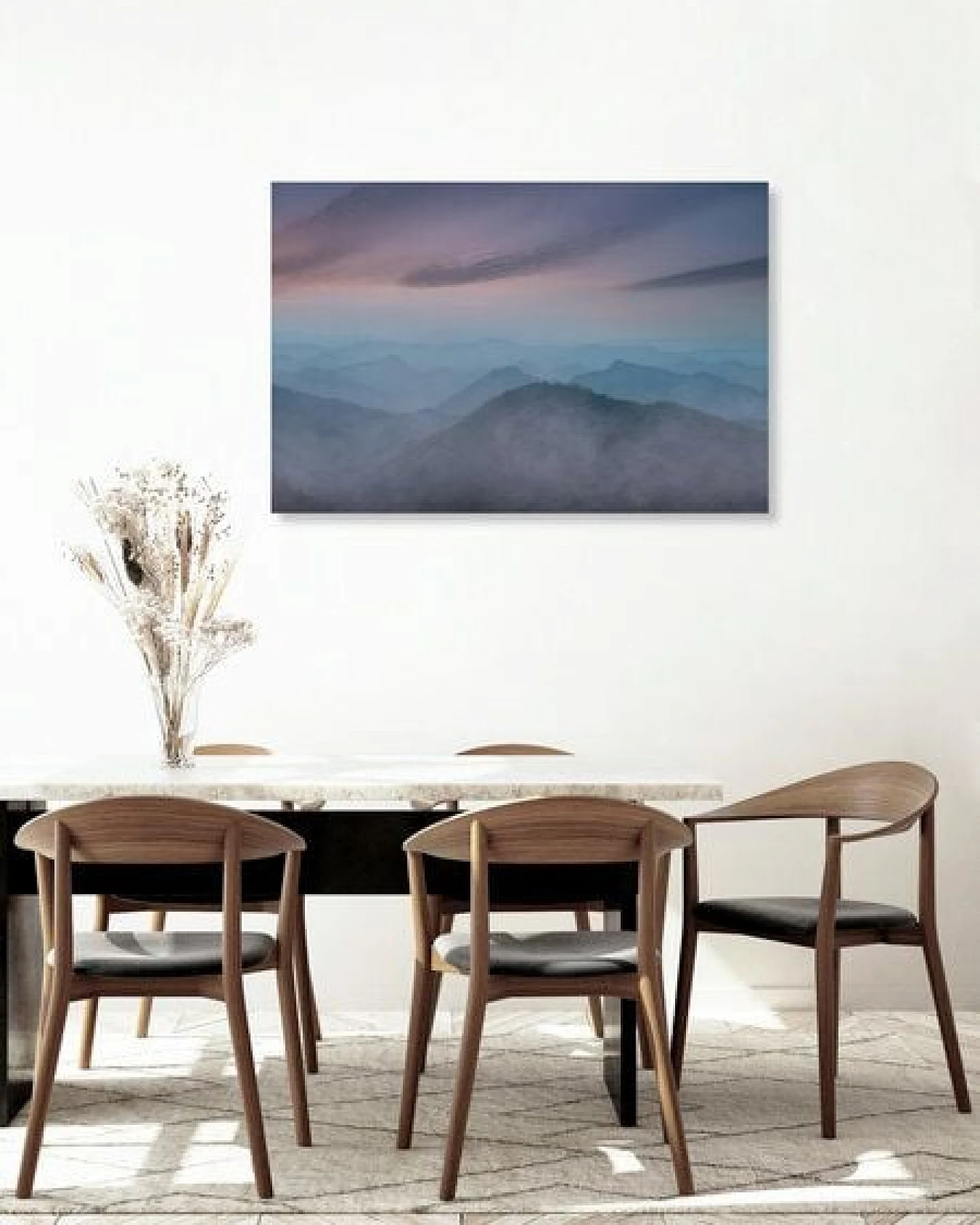 Photocircle Poster / Leinwandbild - Blue Hour in Moganshan – Ansicht 3