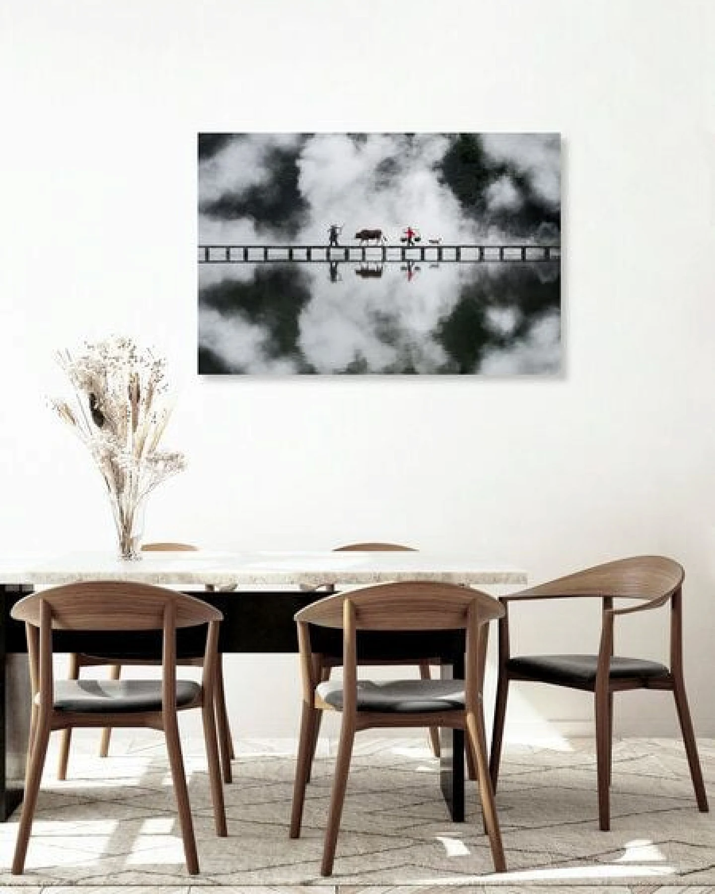 Photocircle Poster / Leinwandbild - Bridge Crossing – Ansicht 3