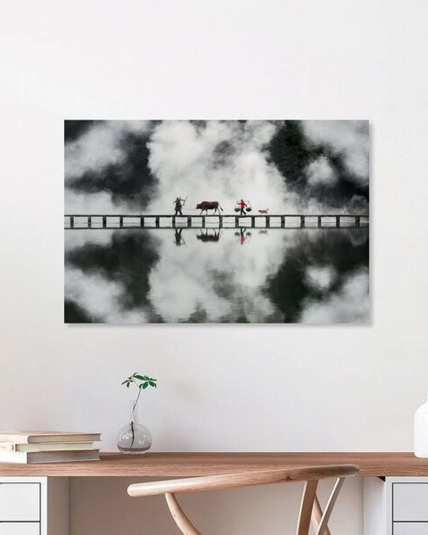 Photocircle Poster / Leinwandbild - Bridge Crossing – Ansicht 4