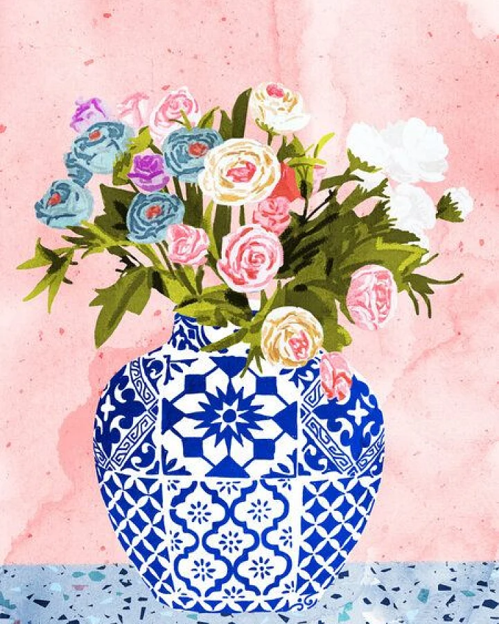 Photocircle Poster / Leinwandbild - Ceramic Planter