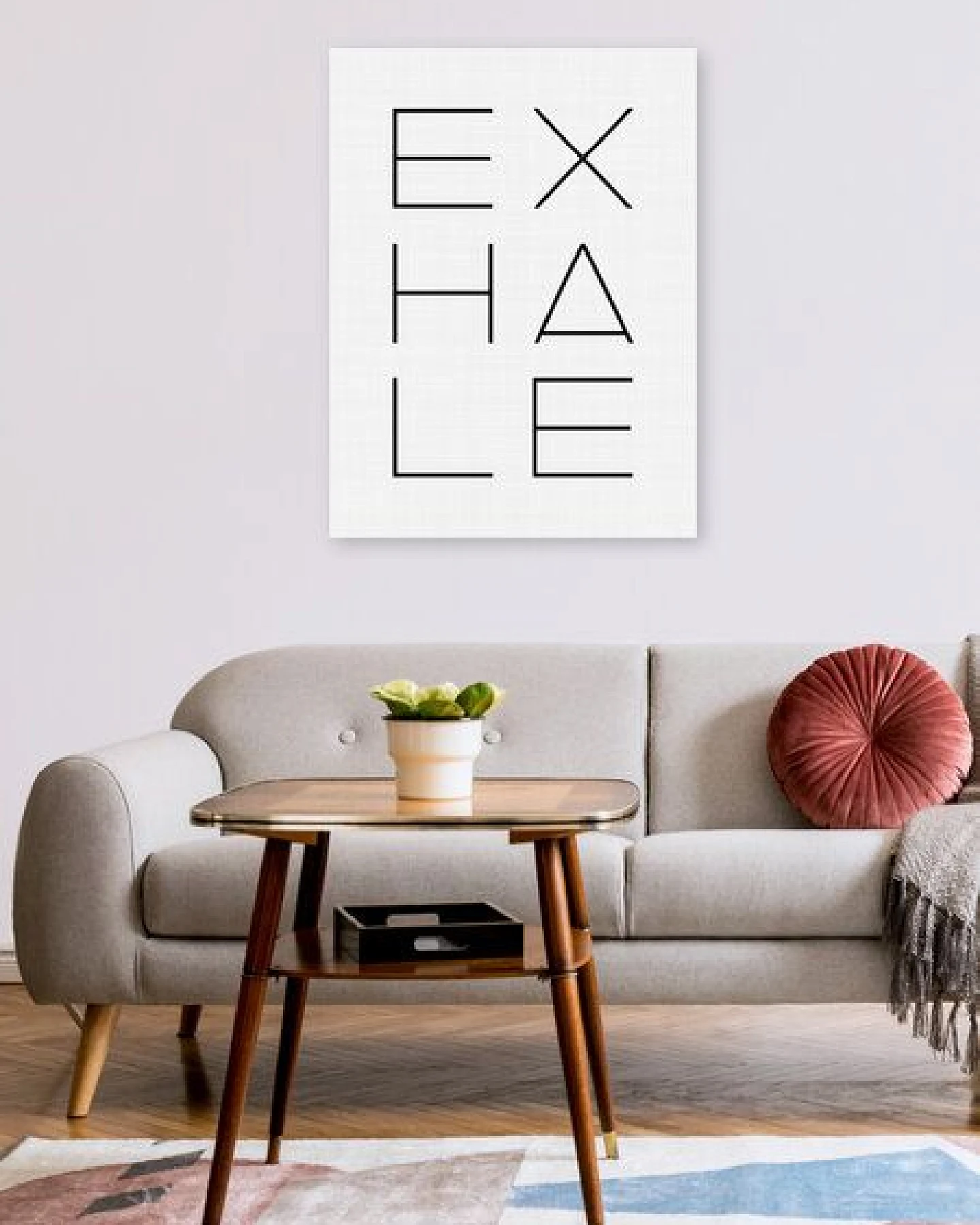 Photocircle Poster / Leinwandbild - Exhale – Ansicht 2