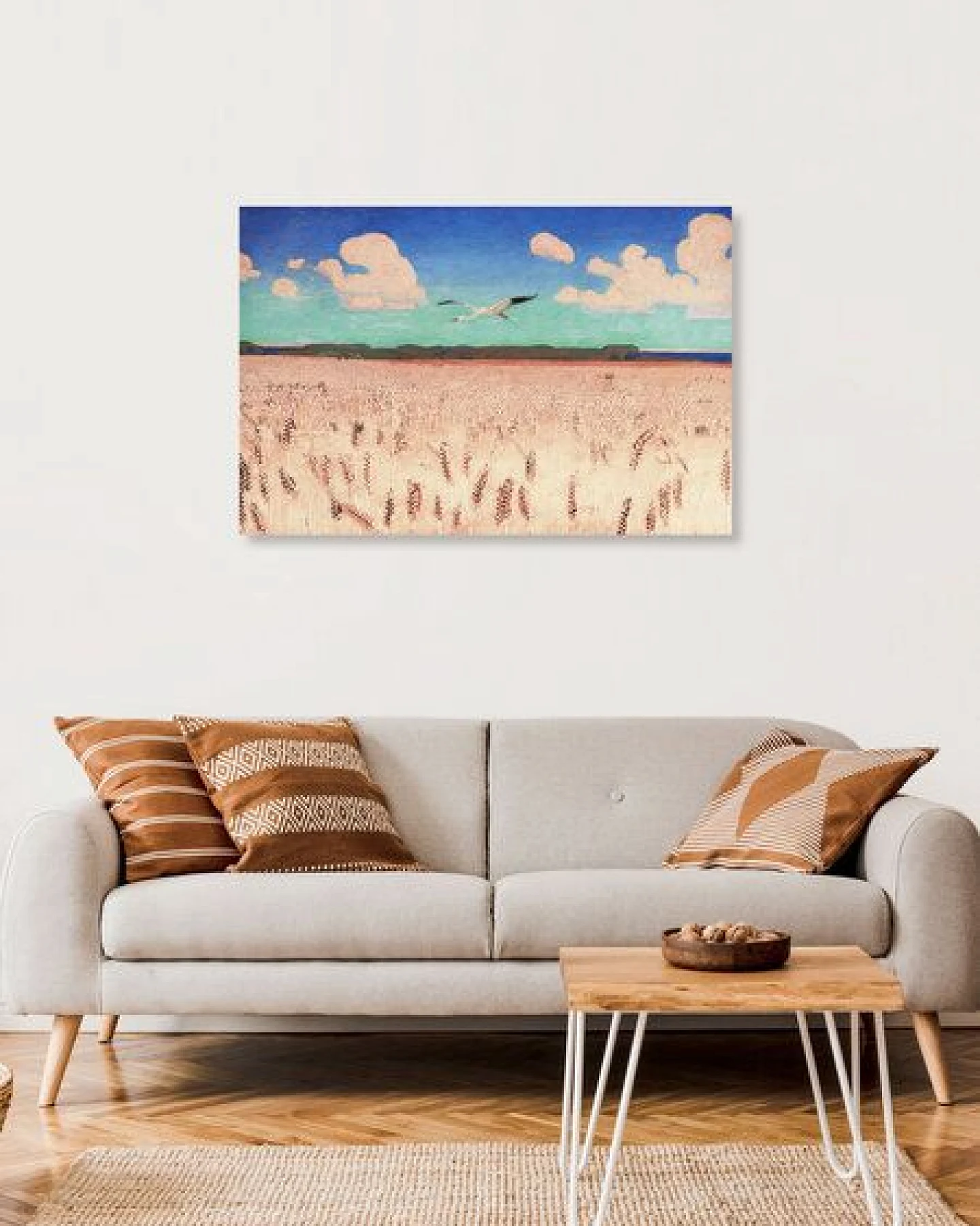 Photocircle Poster / Leinwandbild - Harald Slott-Møller: Dänische Landschaft – Ansicht 2