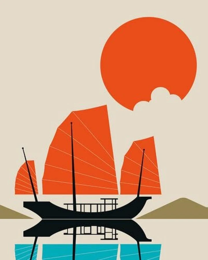 Photocircle Poster / Leinwandbild - Hong Kong 78