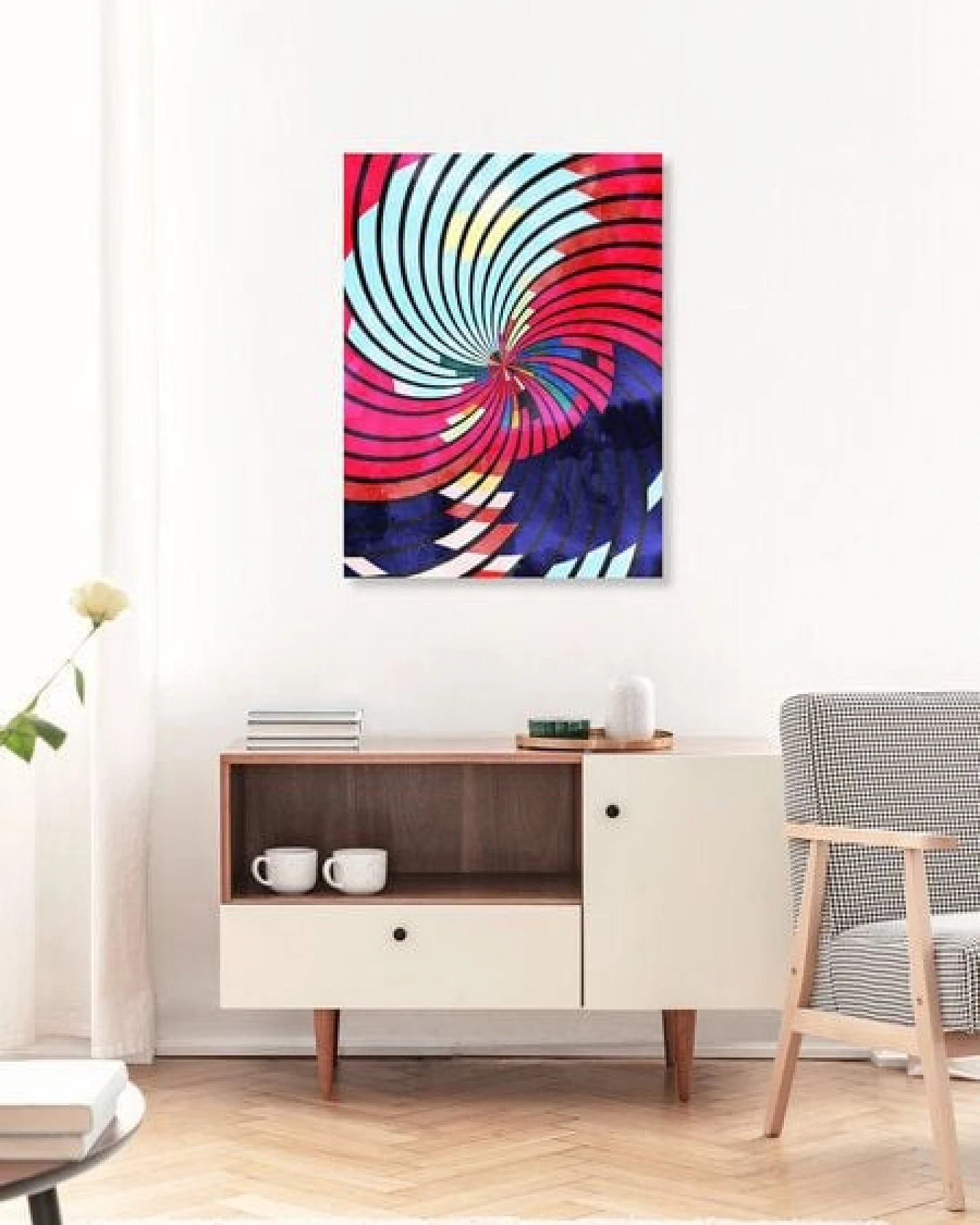 Photocircle Poster / Leinwandbild - Hustle – Ansicht 3