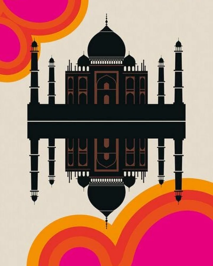 Photocircle Poster / Leinwandbild - India 68