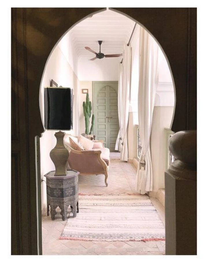 Photocircle Poster / Leinwandbild - Mantika Marokko Riad