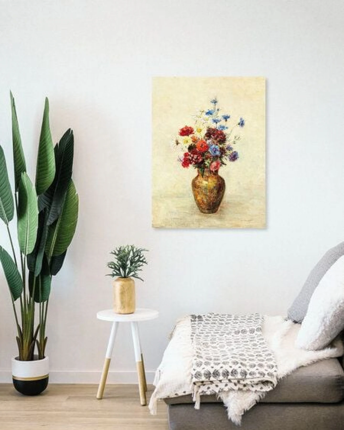 Photocircle Poster / Leinwandbild - Odilon Redon - Blumen in einer Vase – Ansicht 4