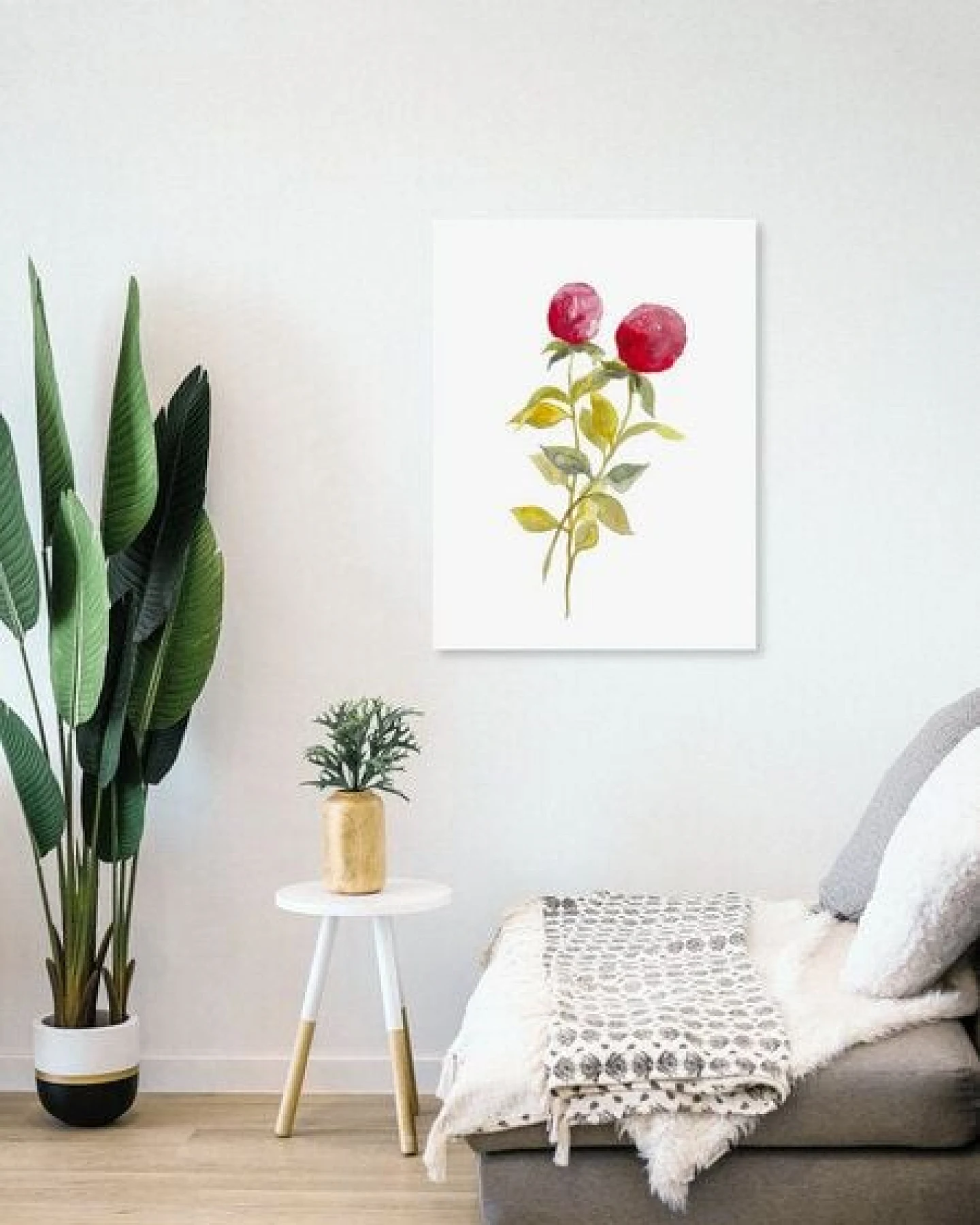 Photocircle Poster / Leinwandbild - Pinke Beeren – Ansicht 3