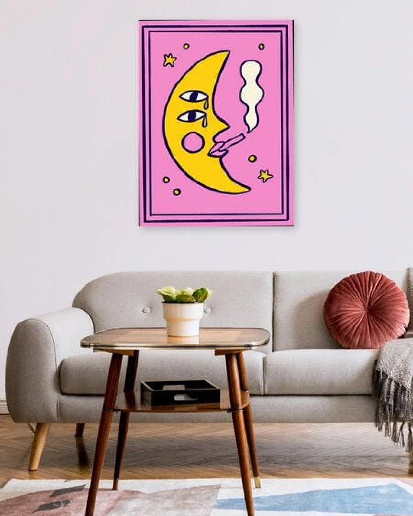 Photocircle Poster / Leinwandbild - Sassy Lady – Ansicht 2