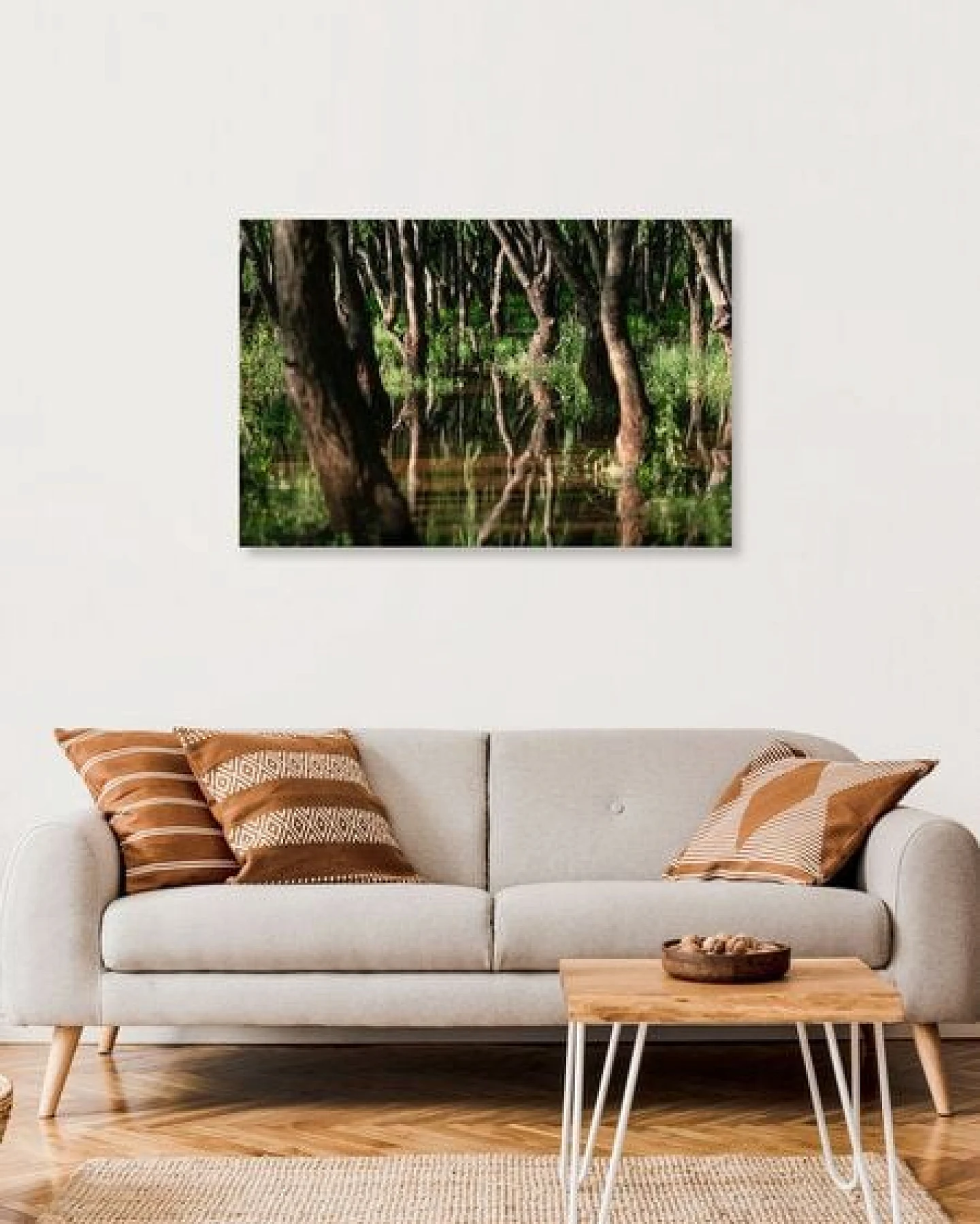 Photocircle Poster / Leinwandbild - Swampy Reflections – Ansicht 2