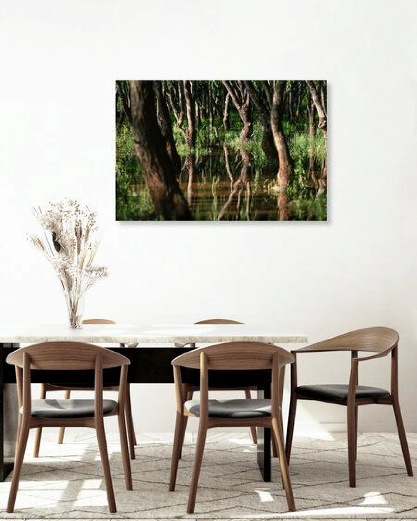Photocircle Poster / Leinwandbild - Swampy Reflections – Ansicht 3