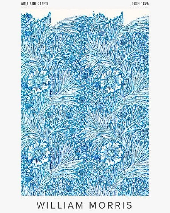 Photocircle Poster / Leinwandbild - William Morris: Ausstellungsposter Arts and Crafts