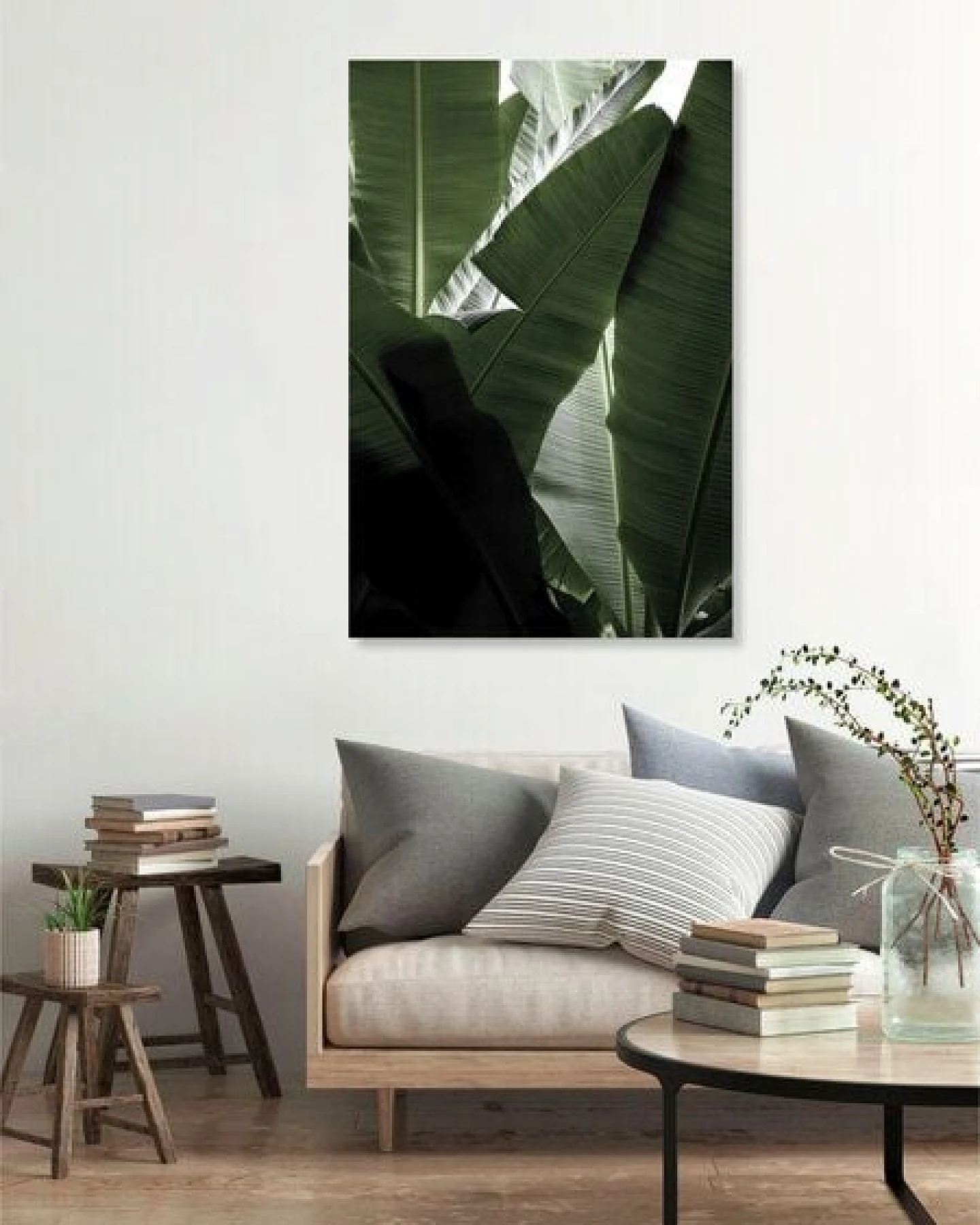 Photocircle Poster / Leinwandbild - banana beach palm boogy – Ansicht 2