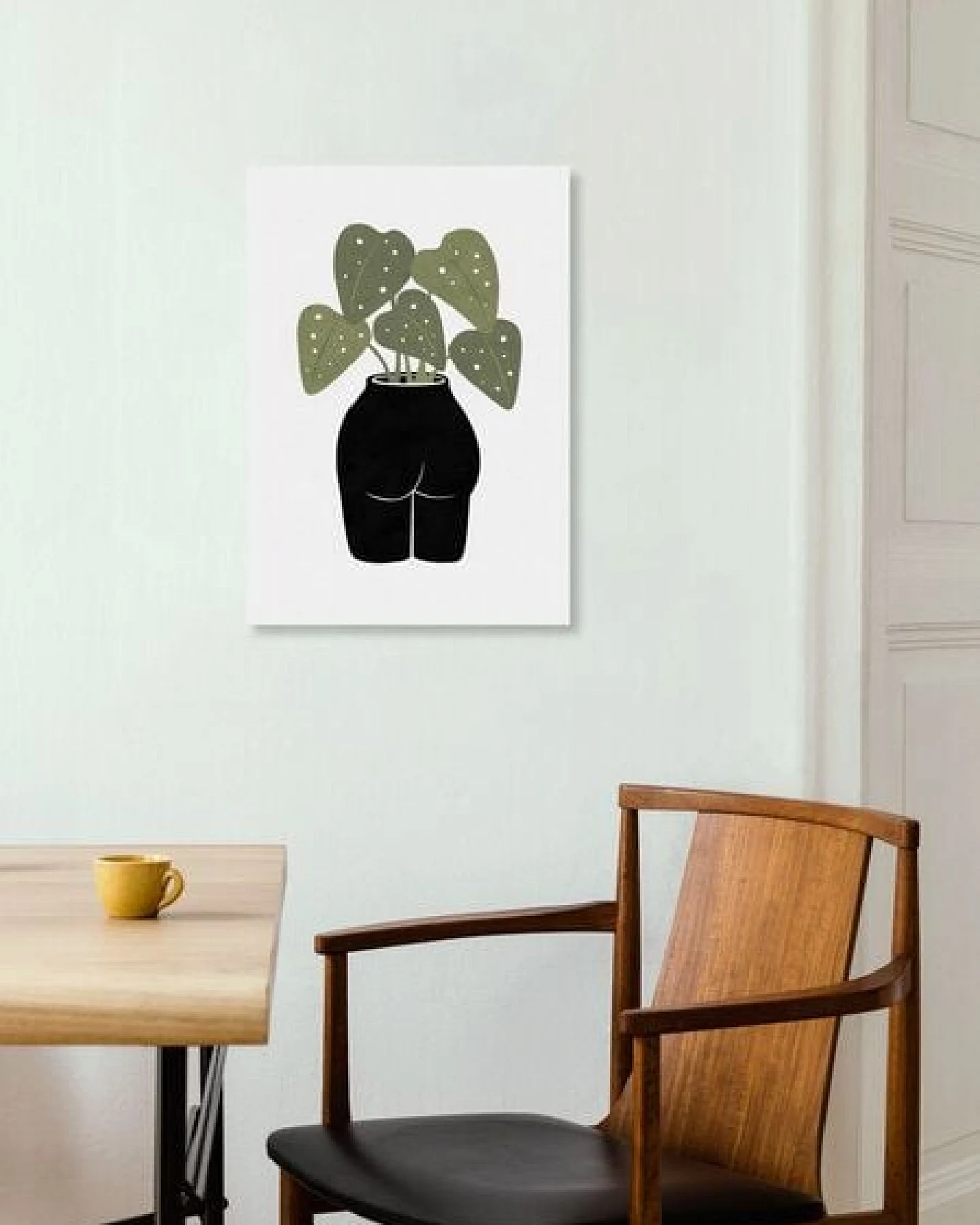 Photocircle Wandbild / Kunstdruck / Poster / Leinwand - Butt-anical Vase – Ansicht 3