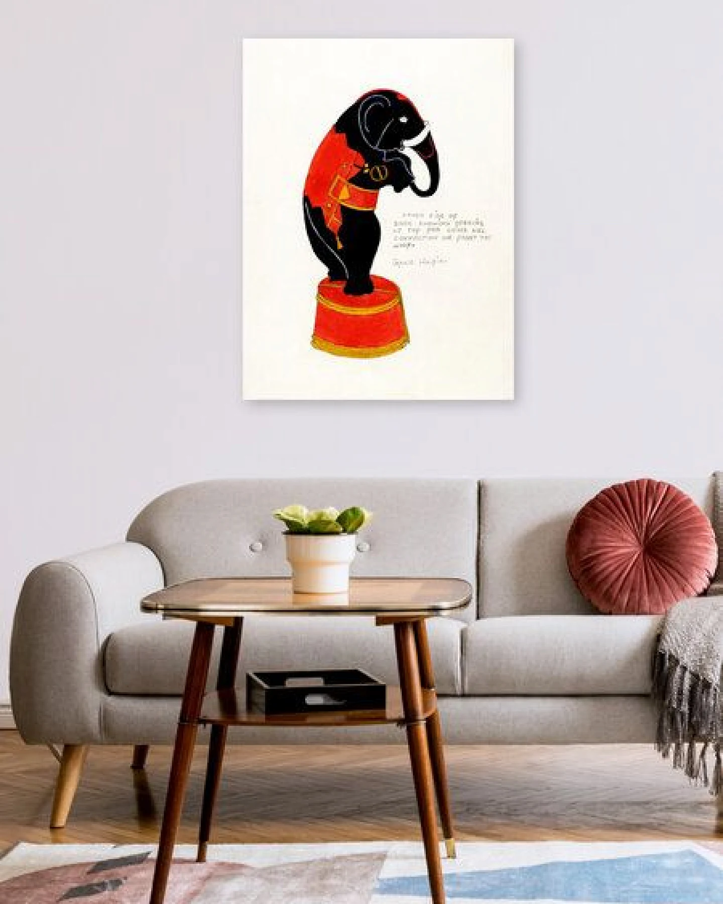 Photocircle Wandbild / Kunstdruck / Poster / Leinwand - Grace Halpin: Spardose – Ansicht 2